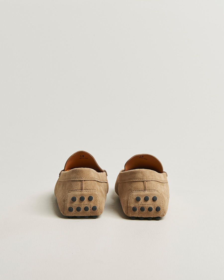 Herre | Bilsko | Tod's | Gommino Carshoe Beige Suede