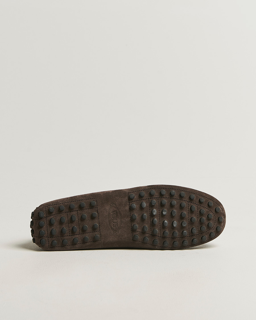Herre | Bilsko | Tod's | Gommino Carshoe Dark Brown Suede
