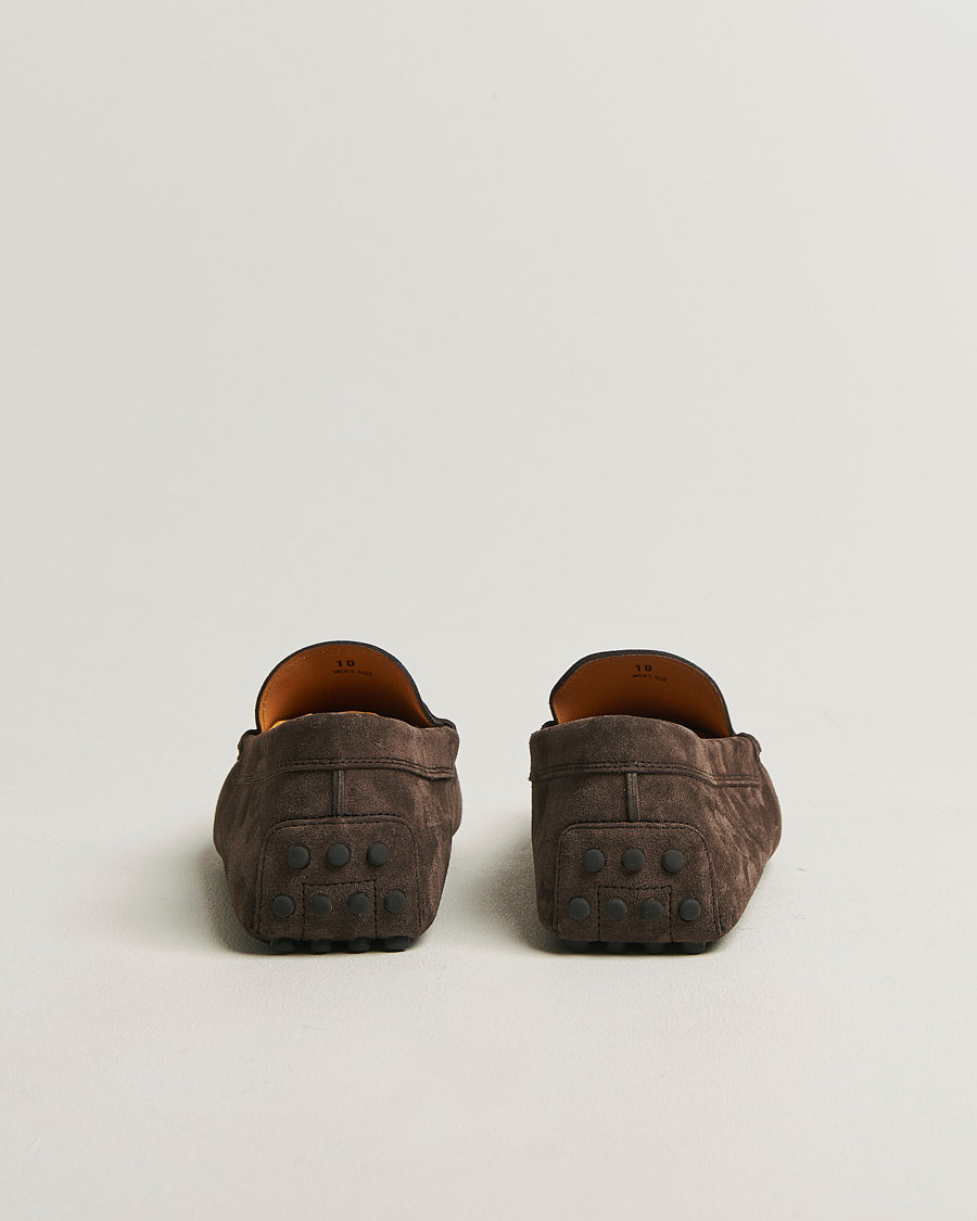 Herre | Bilsko | Tod's | Gommino Carshoe Dark Brown Suede