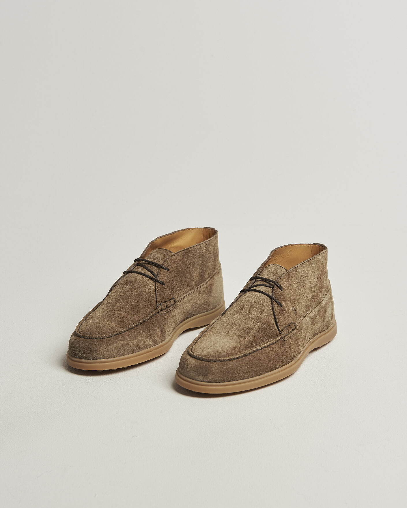Herre | Støvler | Tod's | Gomma Leggera Chukka Boots Beige Suede