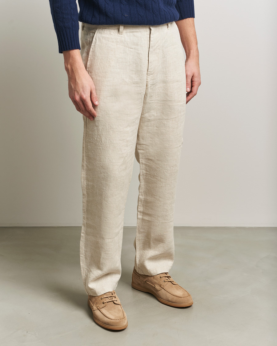 Herre | Seilersko | Tod's | Gomma Leggera Boat Shoe Chestnut Suede