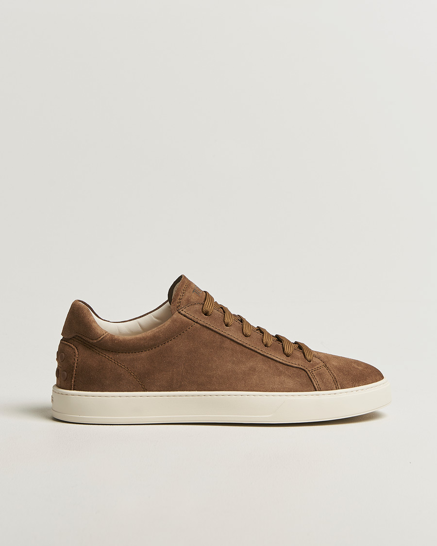 Herre | Sneakers | Tod's | Cassetta Lacciata Sneaker Chestnut Suede