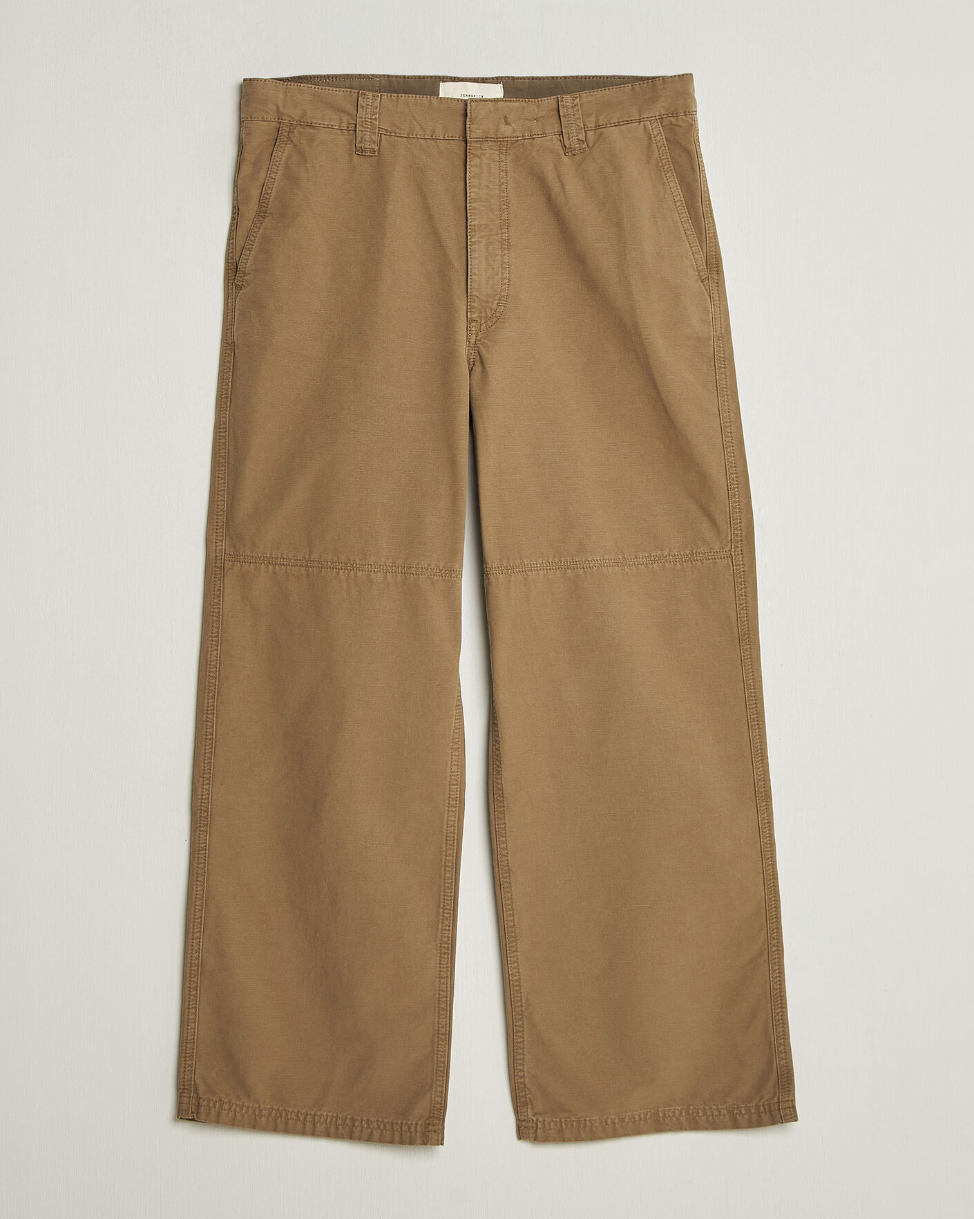 Herre | Bukser | Jeanerica | Genua Pilé Workwear Trousers Green