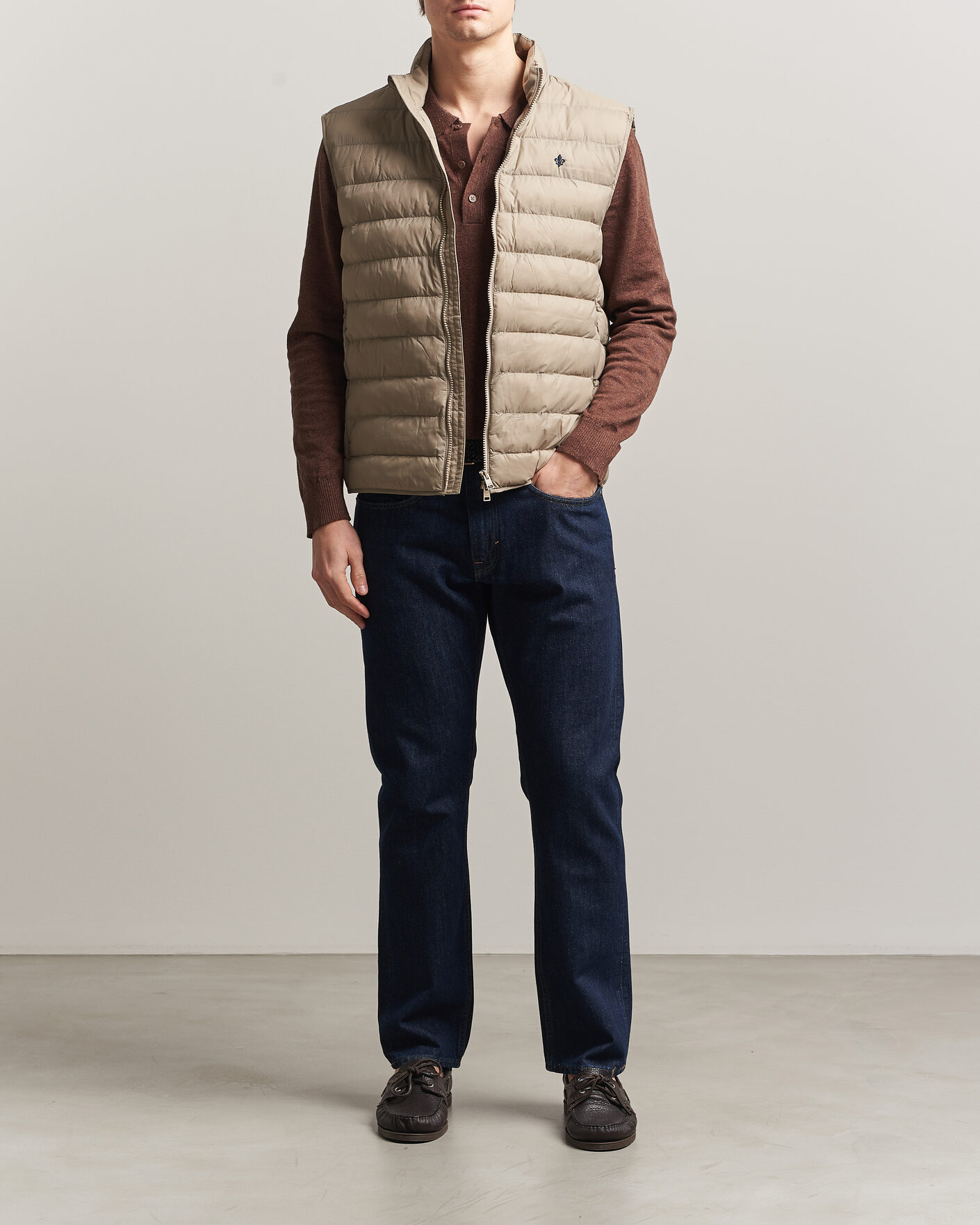 Herre | Vester | Morris | Norfolk Liner Vest Khaki