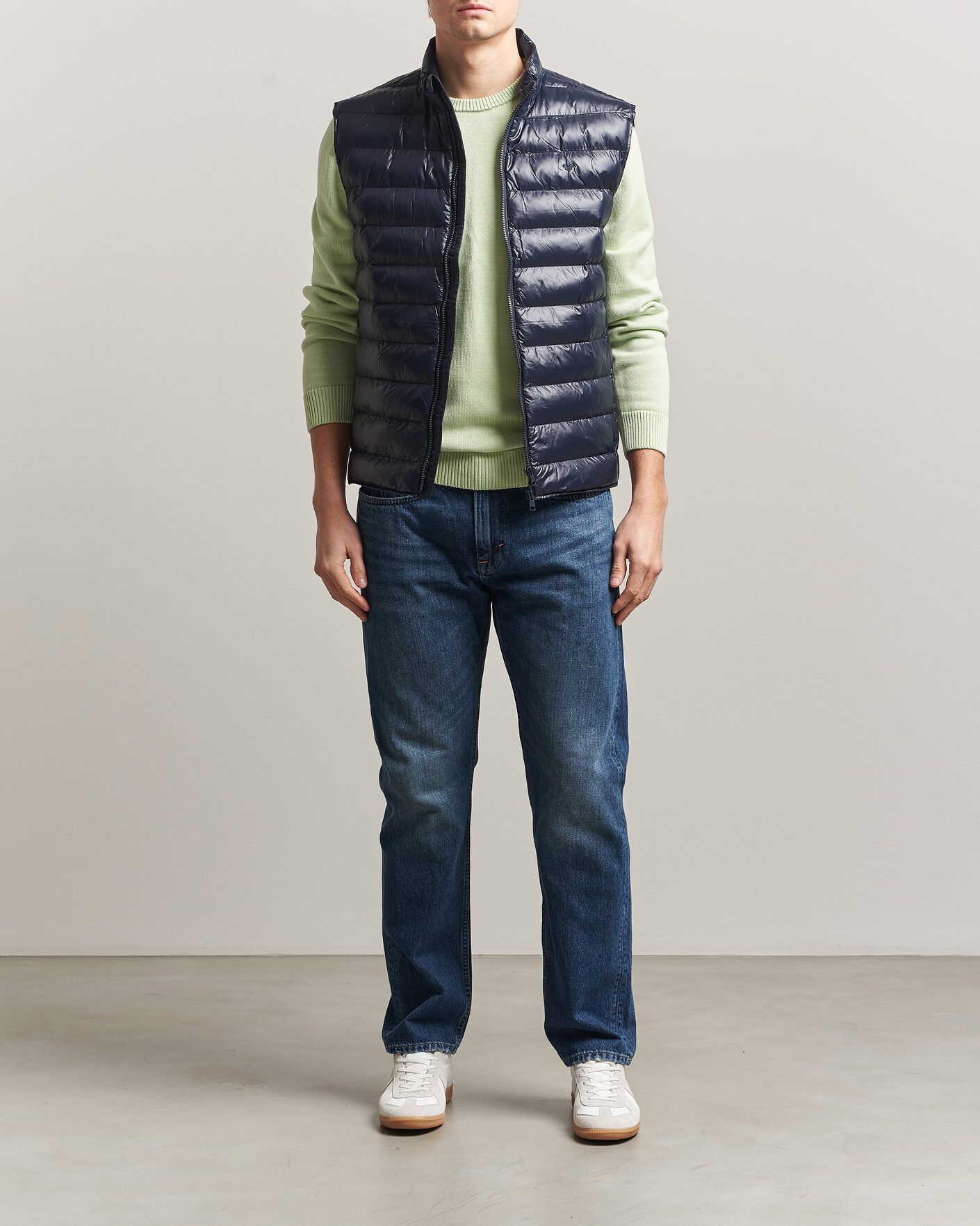 Herre | Vester | Morris | Norfolk Liner Vest Glossy Navy