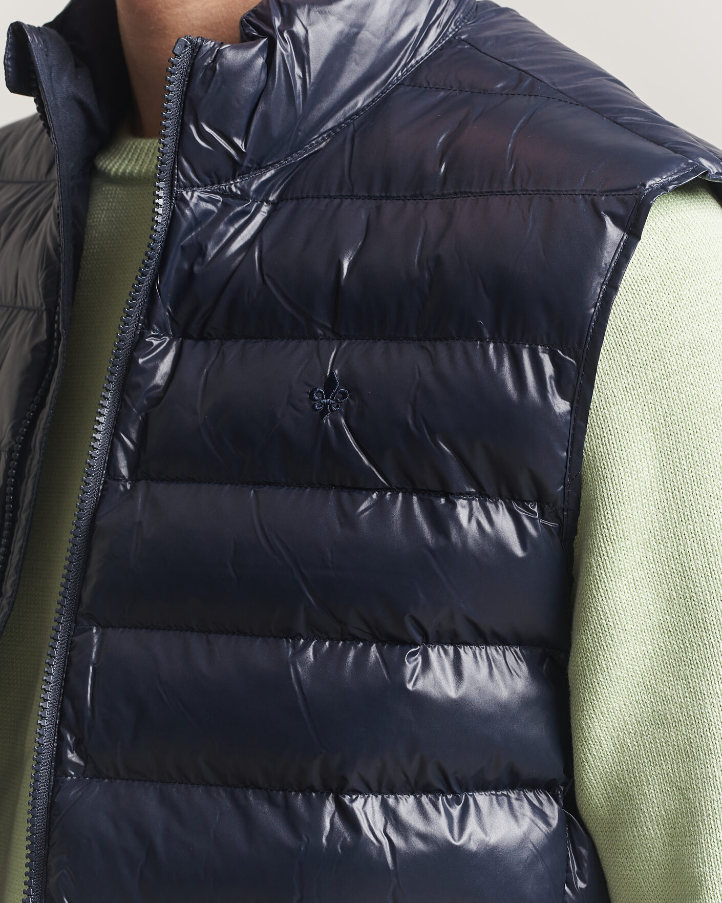 Herre | Vester | Morris | Norfolk Liner Vest Glossy Navy