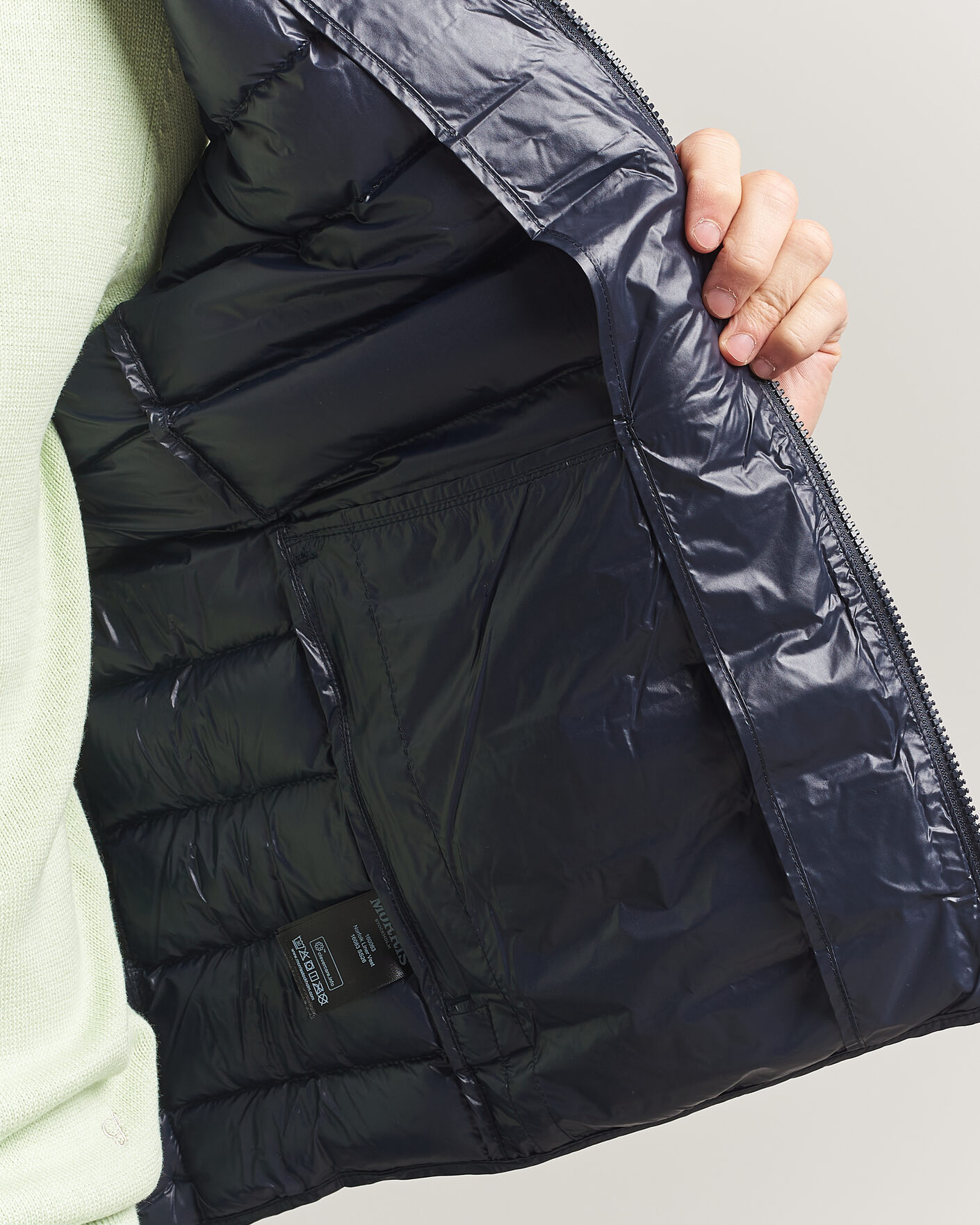 Herre | Vester | Morris | Norfolk Liner Vest Glossy Navy