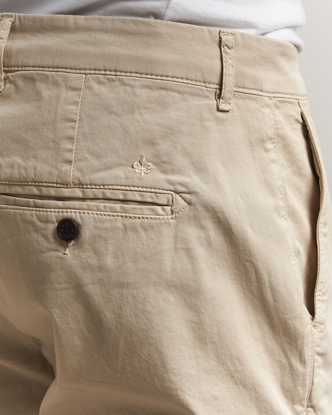 Herre | Bukser | Morris | Jeffrey Summer Chinos Khaki