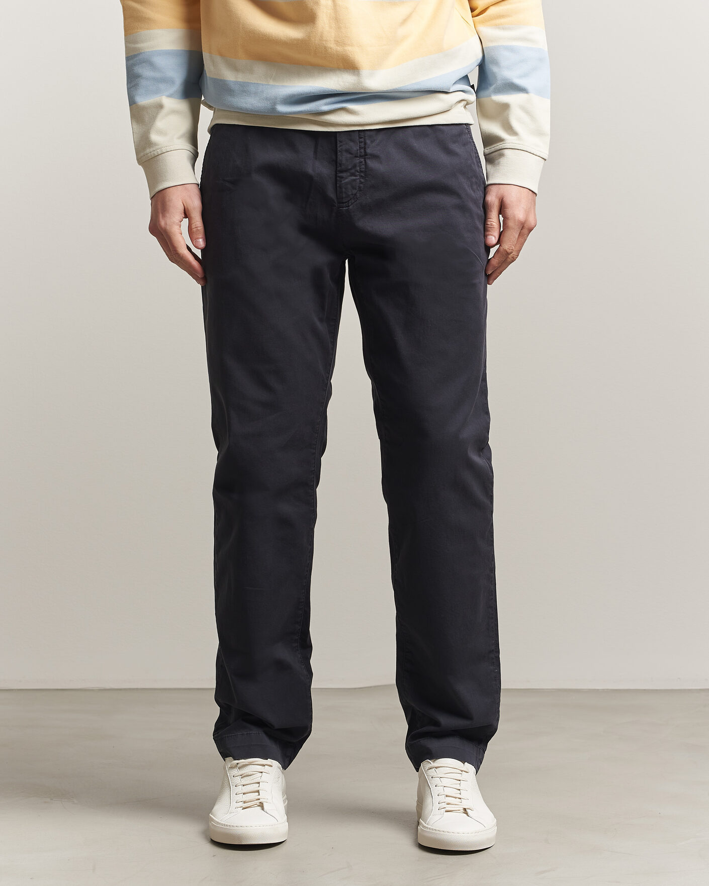 Herre | Bukser | Morris | Jeffrey Summer Chinos Dark Blue