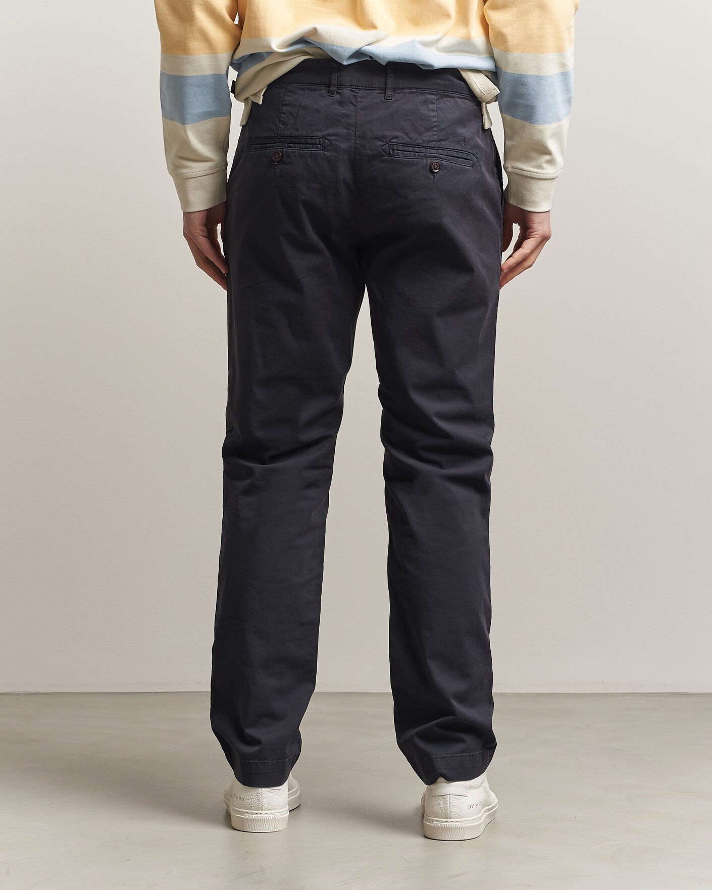Herre | Bukser | Morris | Jeffrey Summer Chinos Dark Blue