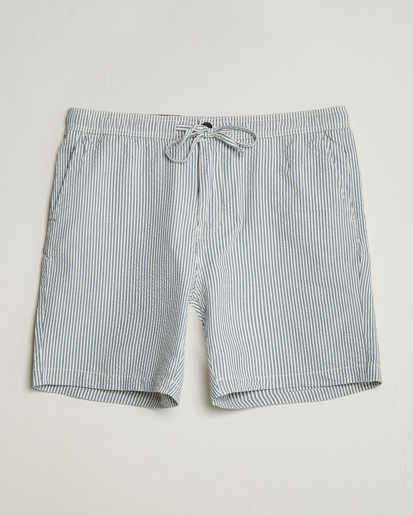 Herre | Shorts | Morris | Fenix Seersucker Shorts Light Blue