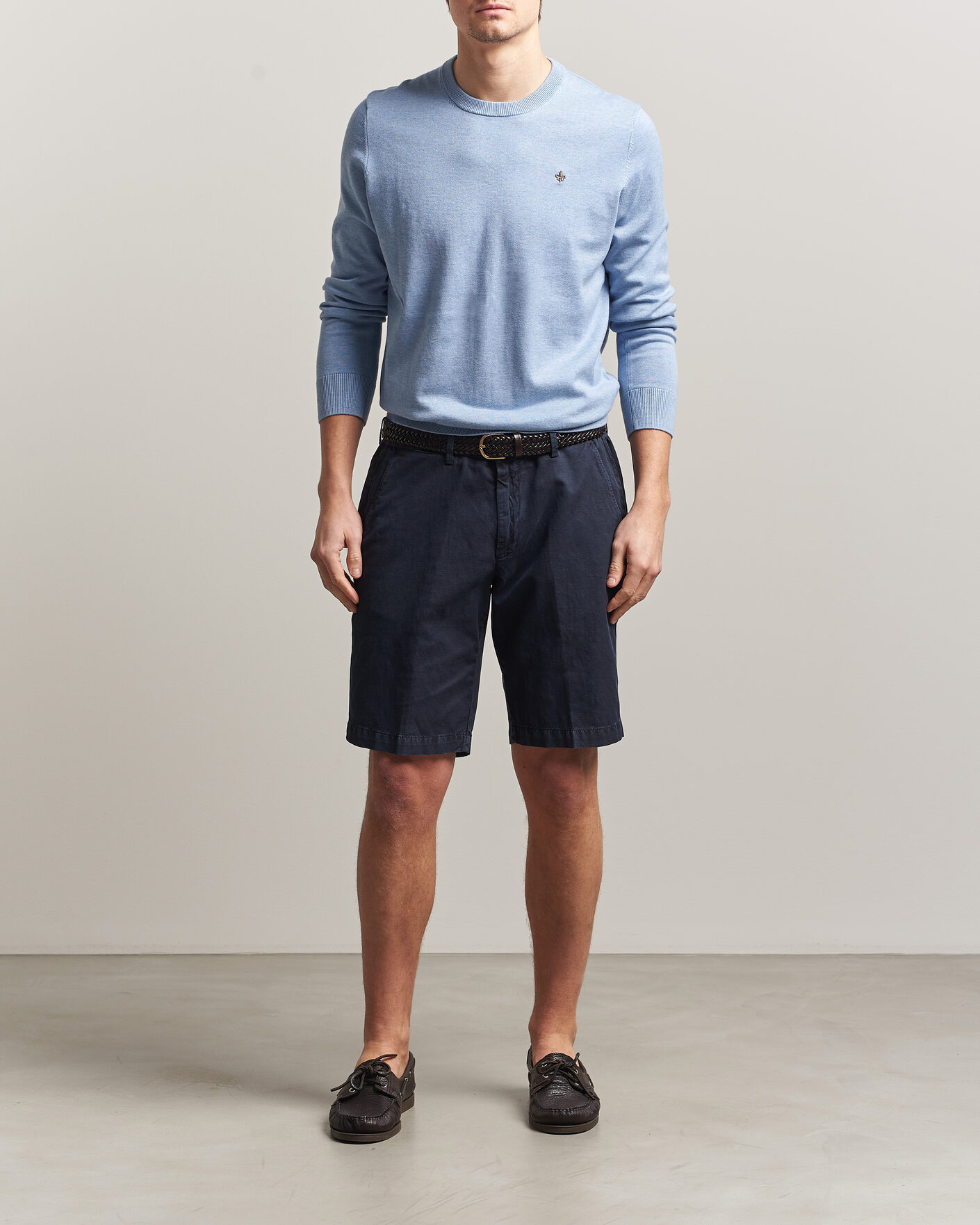 Herre | Gensere | Morris | Riley Oneck Light Blue