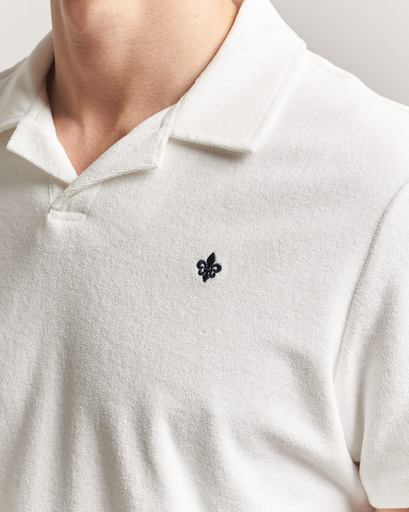 Herre | Pikéer | Morris | Delon Terry Shirt Off White