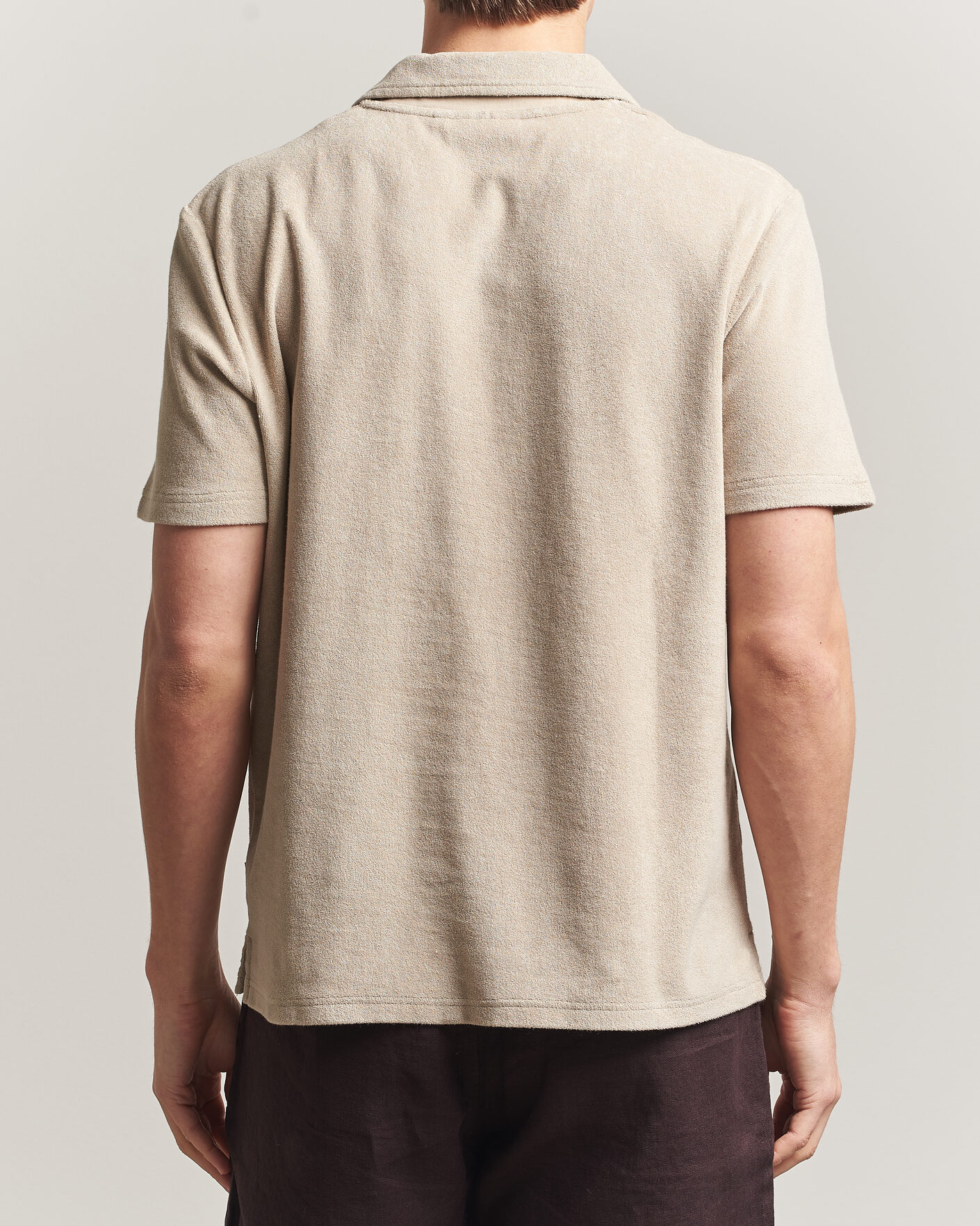 Herre | Pikéer | Morris | Delon Terry Shirt Khaki