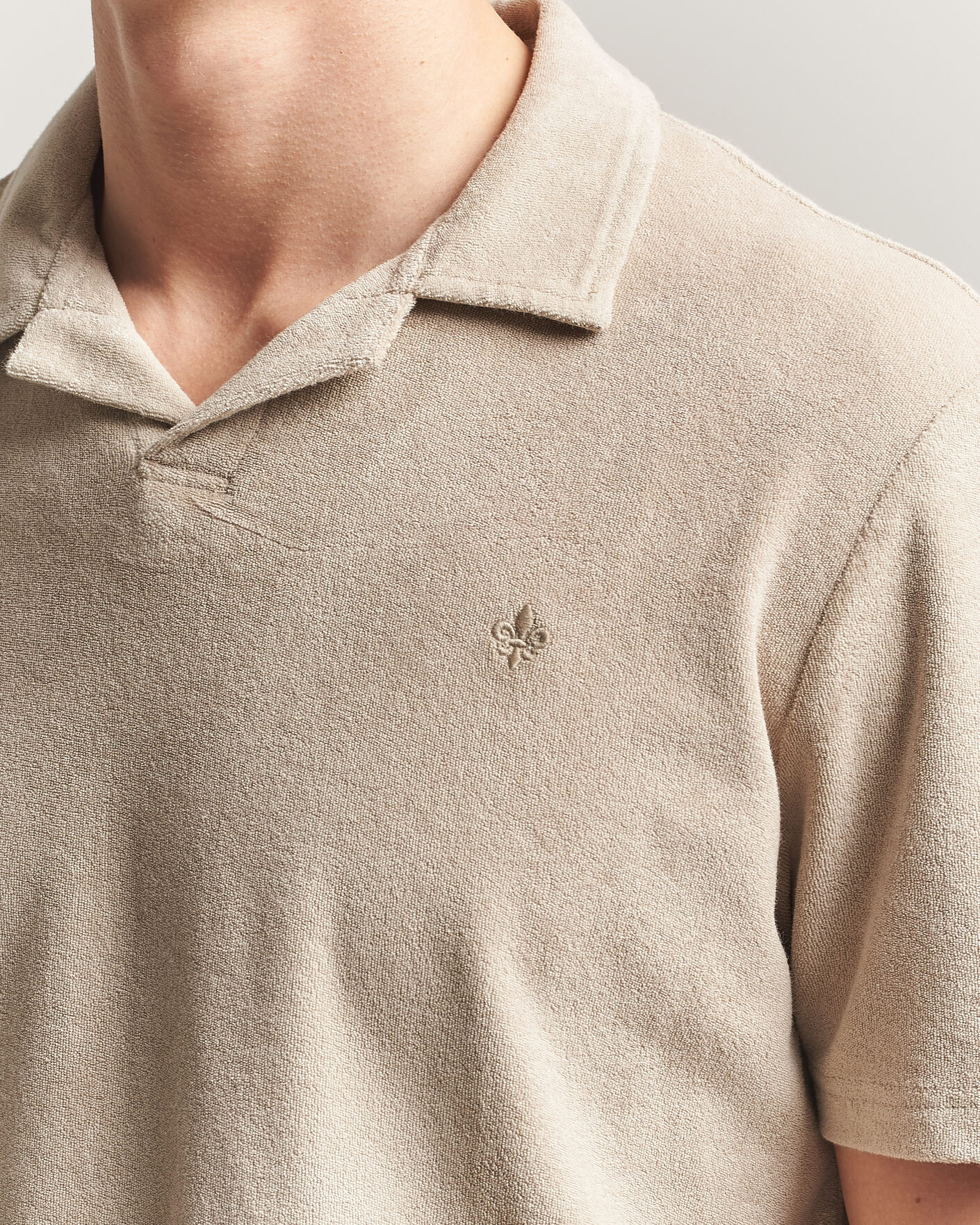 Herre | Pikéer | Morris | Delon Terry Shirt Khaki