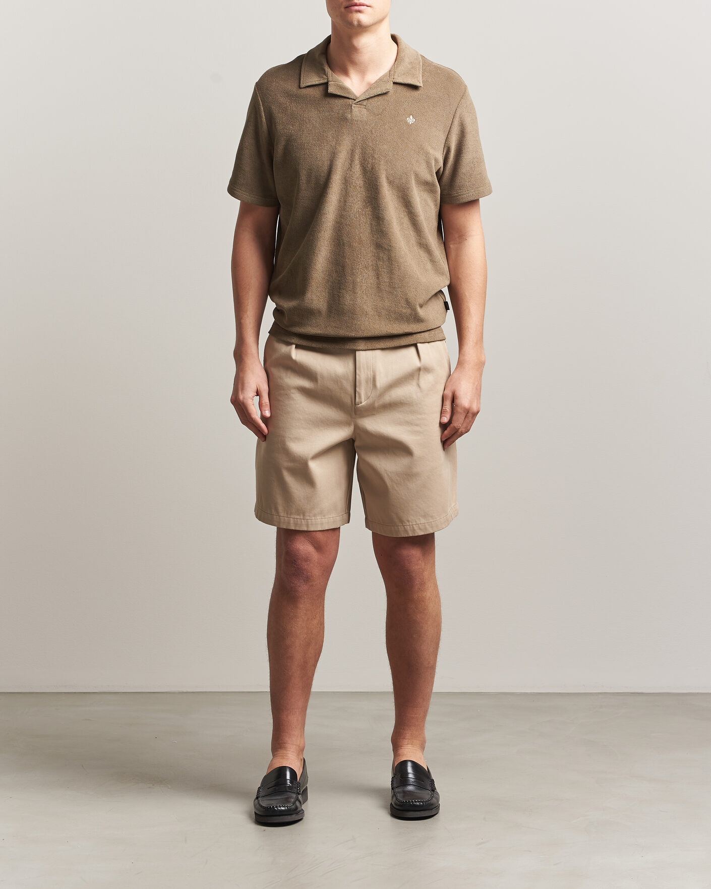 Herre | Pikéer | Morris | Delon Terry Shirt Olive