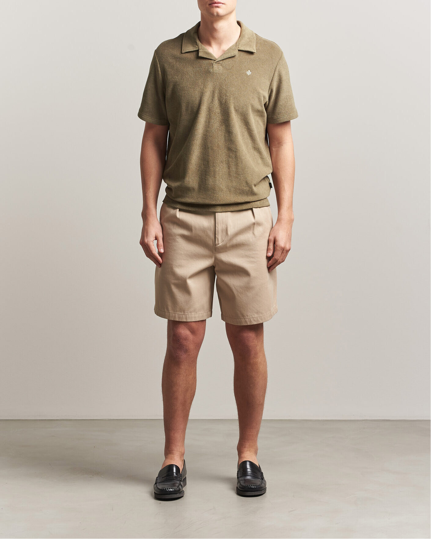 Herre | Pikéer | Morris | Delon Terry Shirt Olive