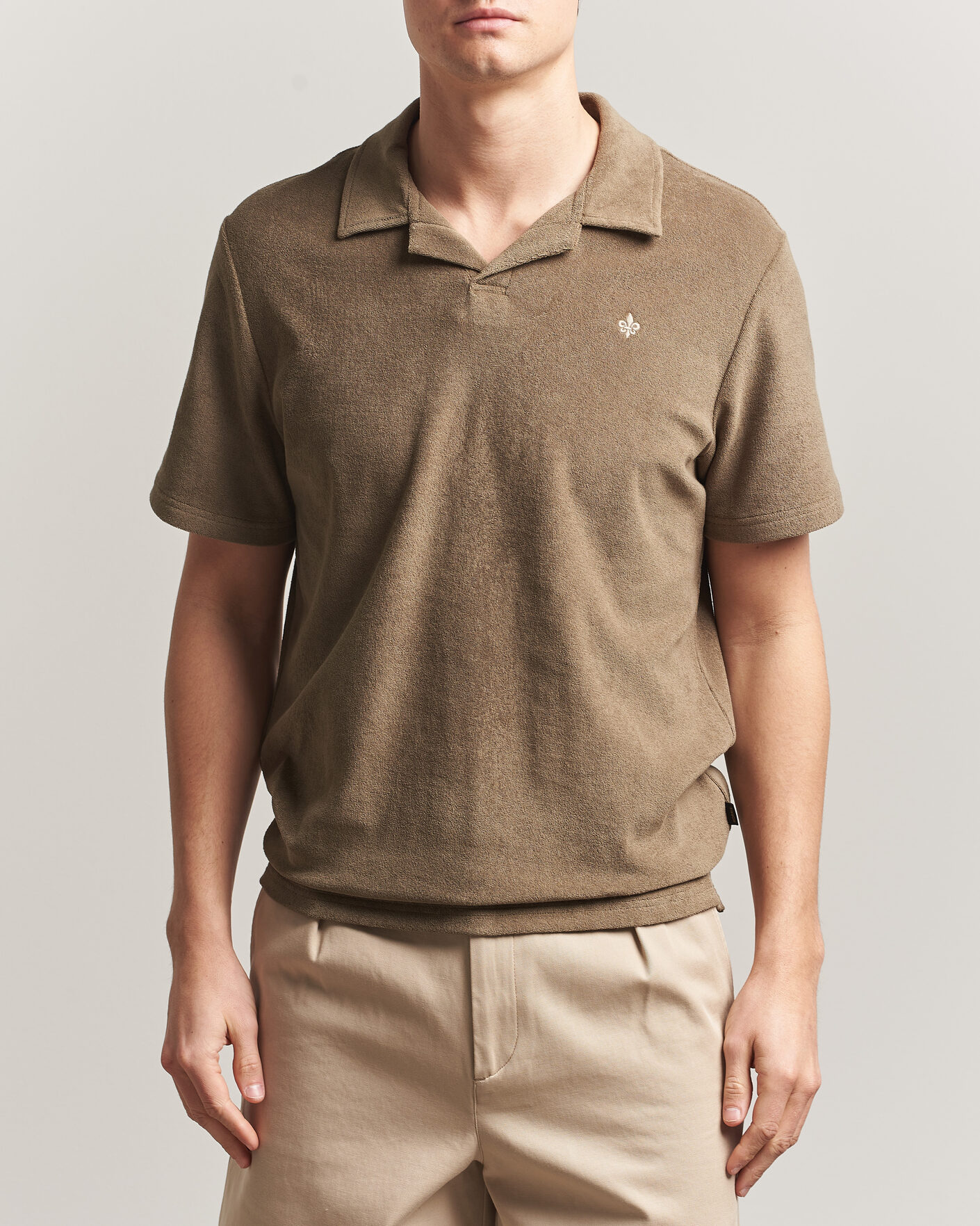 Herre | Pikéer | Morris | Delon Terry Shirt Olive