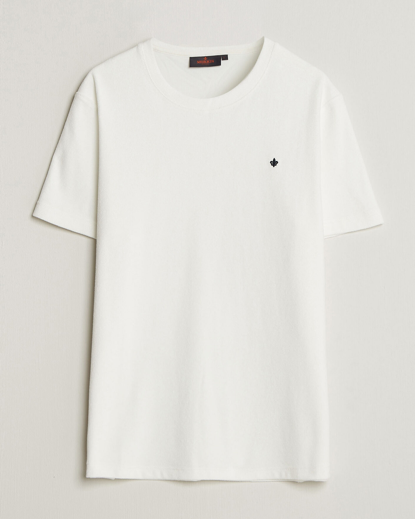 Herre | T-Shirts | Morris | Delon Terry Tee Off White