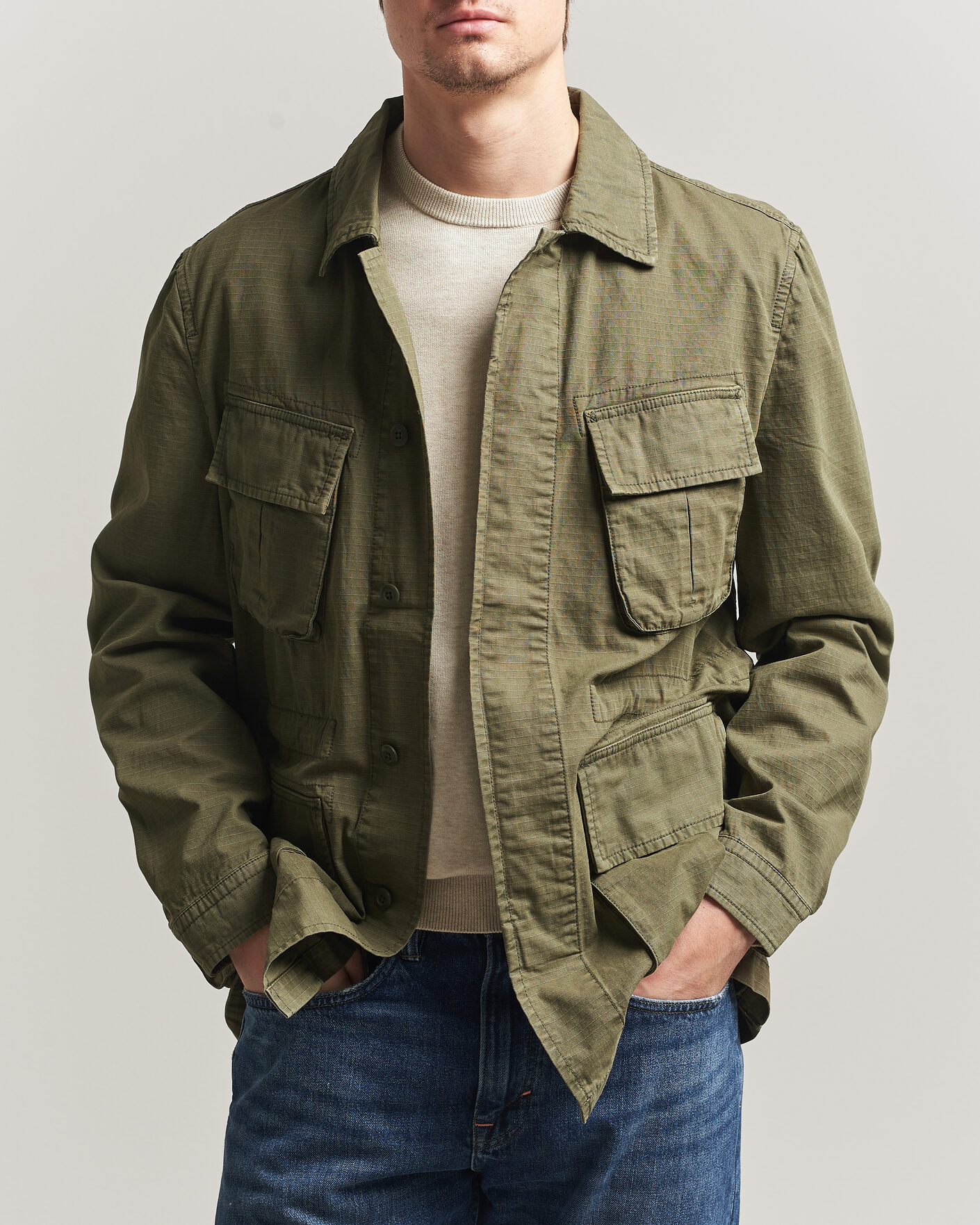 Herre | Jakker | Morris | Graham Field Jacket Olive