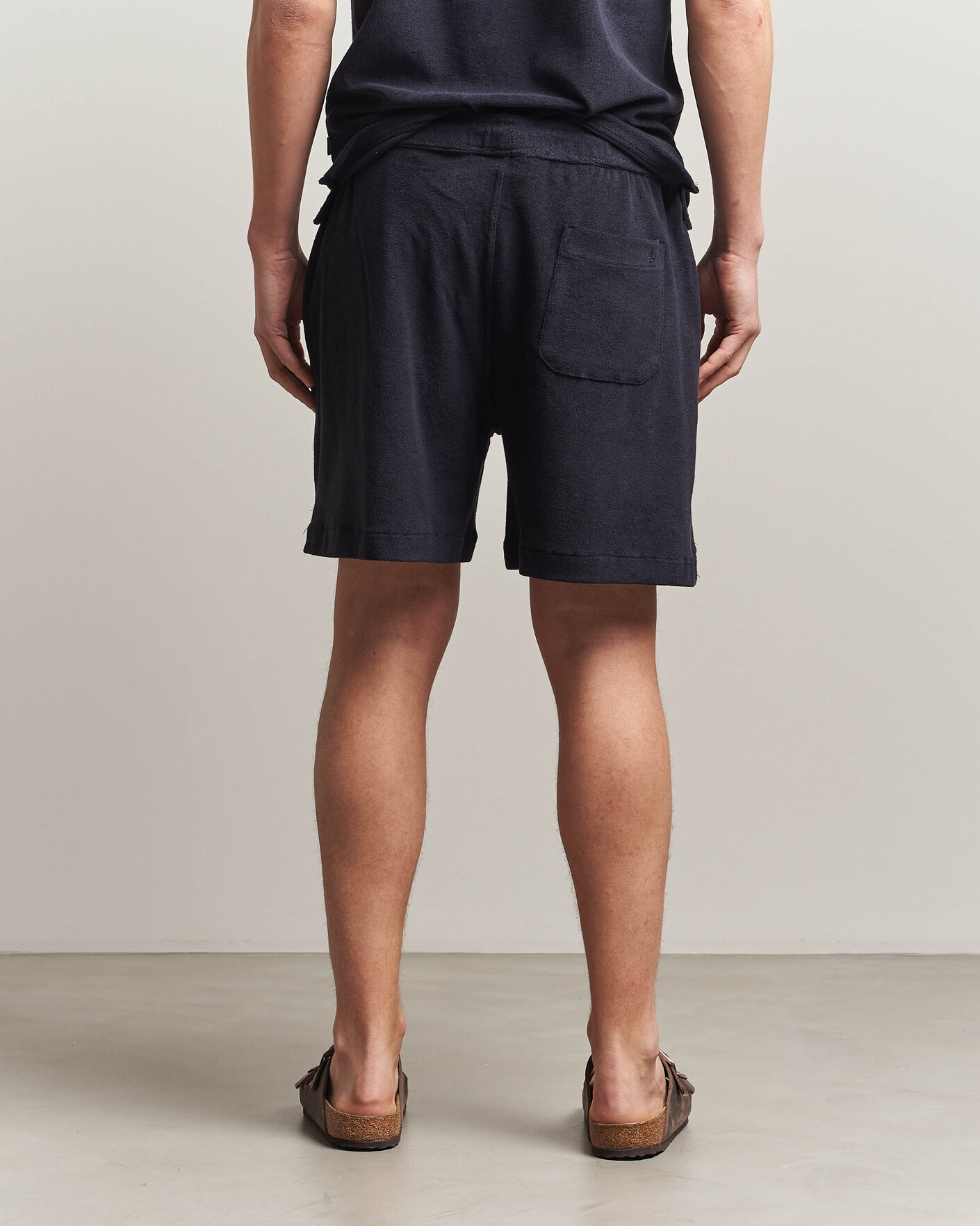 Herre | Shorts | Morris | Delon Terry Shorts Navy