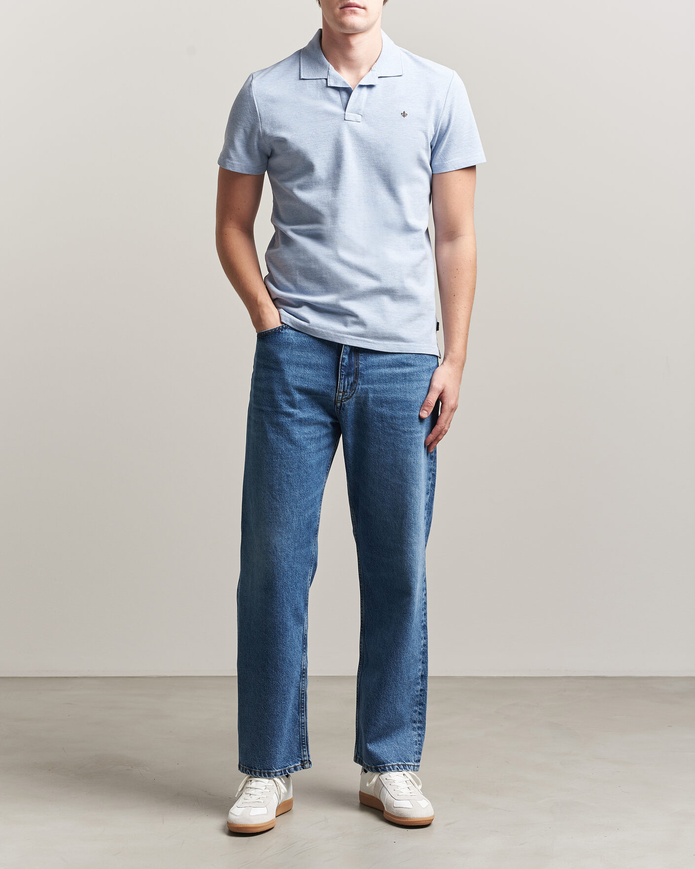 Herre | Pikéer | Morris | Dylan Pique Light Blue