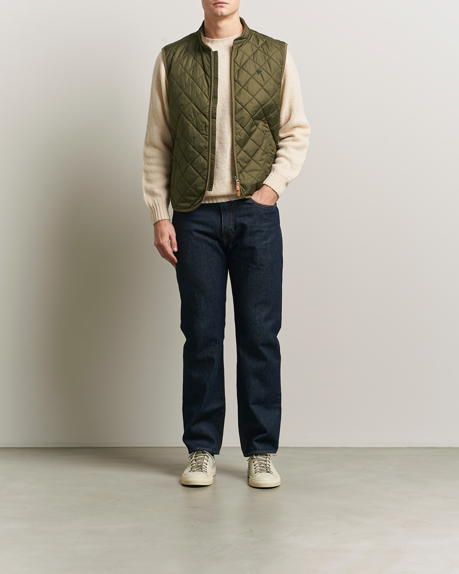 Herre | Vester | Morris | Teddy Quilted Vest Green