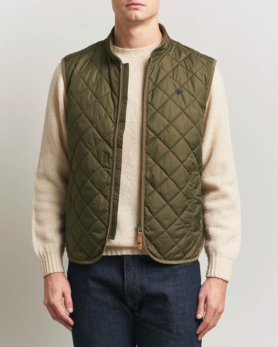 Herre | Vester | Morris | Teddy Quilted Vest Green