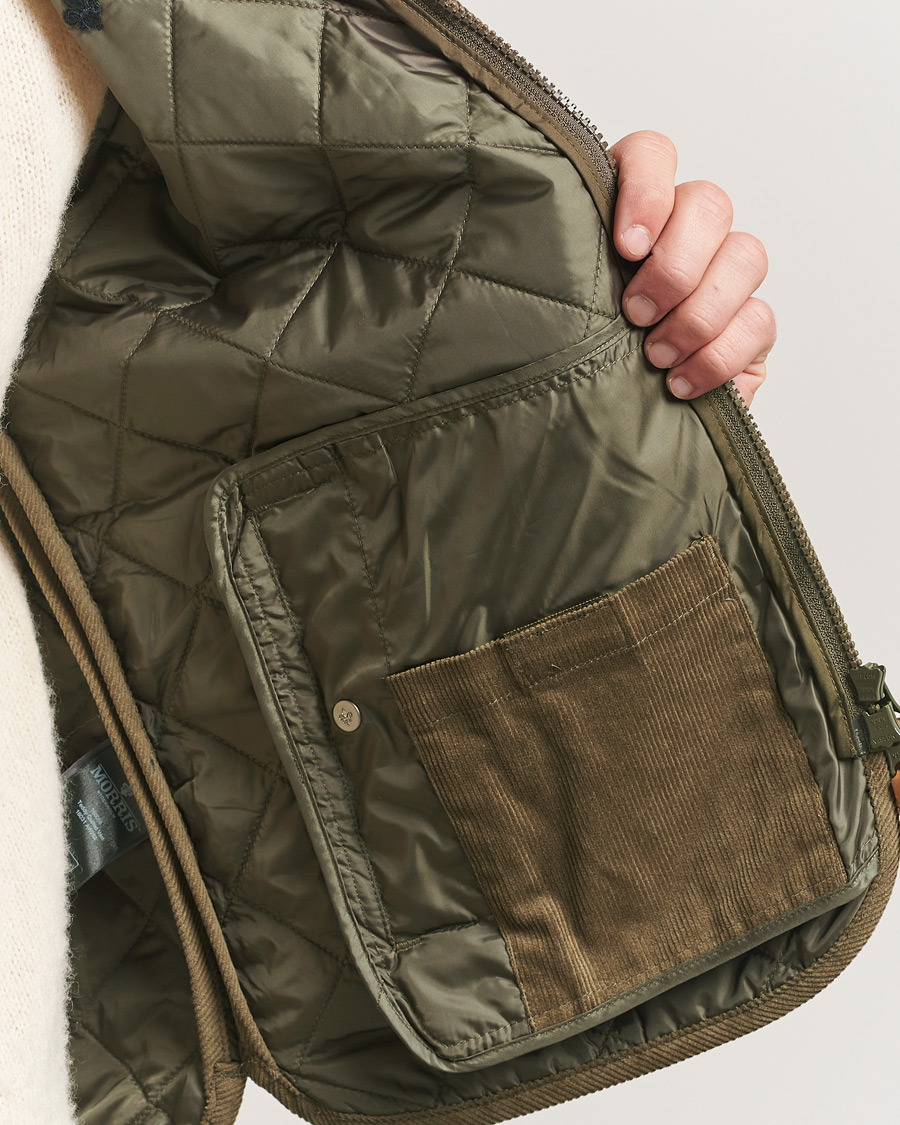 Herre | Vester | Morris | Teddy Quilted Vest Green