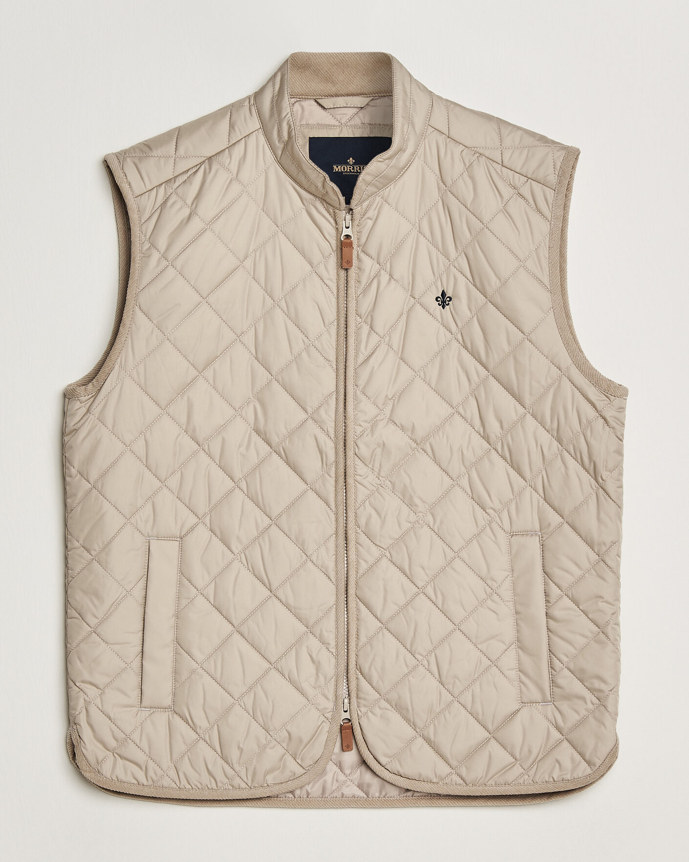 Herre | Vester | Morris | Teddy Quilted Vest Khaki