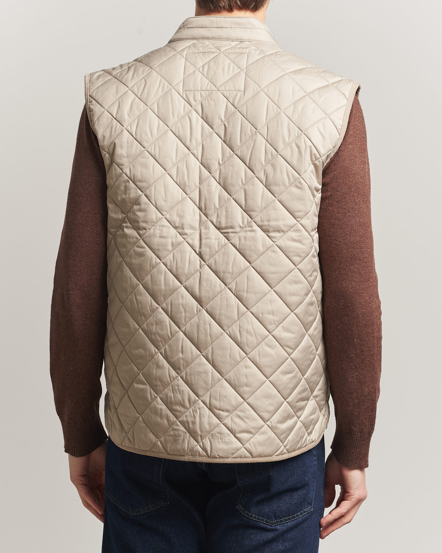 Herre | Vester | Morris | Teddy Quilted Vest Khaki