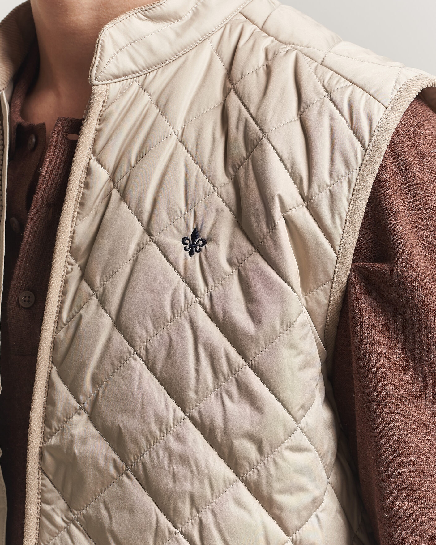 Herre | Vester | Morris | Teddy Quilted Vest Khaki