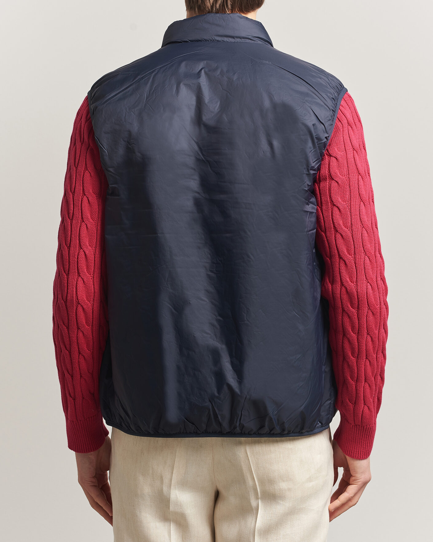 Herre | Vester | Morris | Bradley Padded Vest Navy