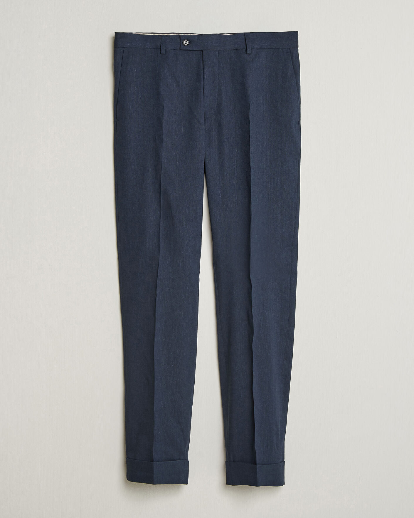 Herre | Bukser | Morris | Jack Linen Trousers Navy