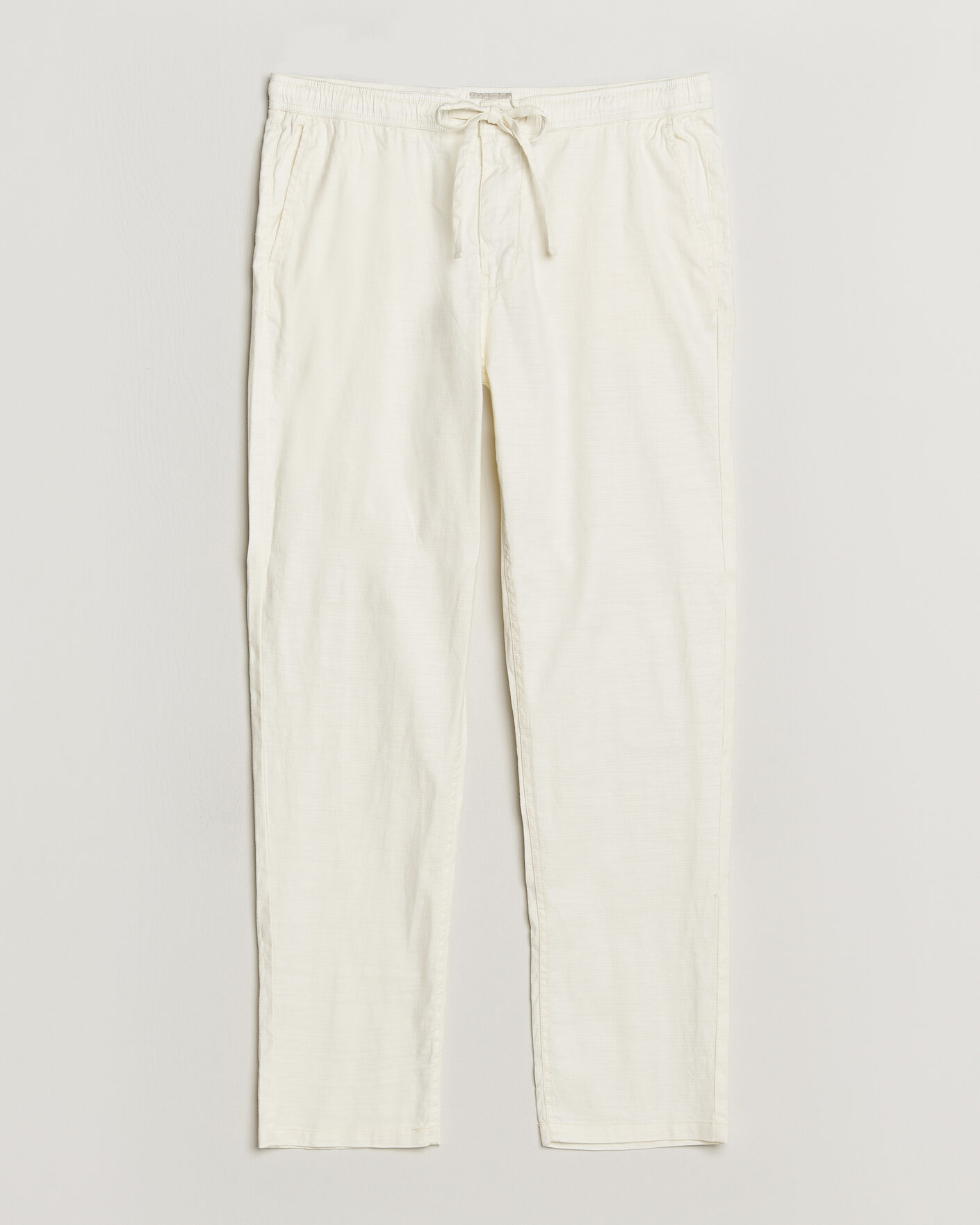 Herre | Bukser | Morris | Fenix Linen Trousers Off White