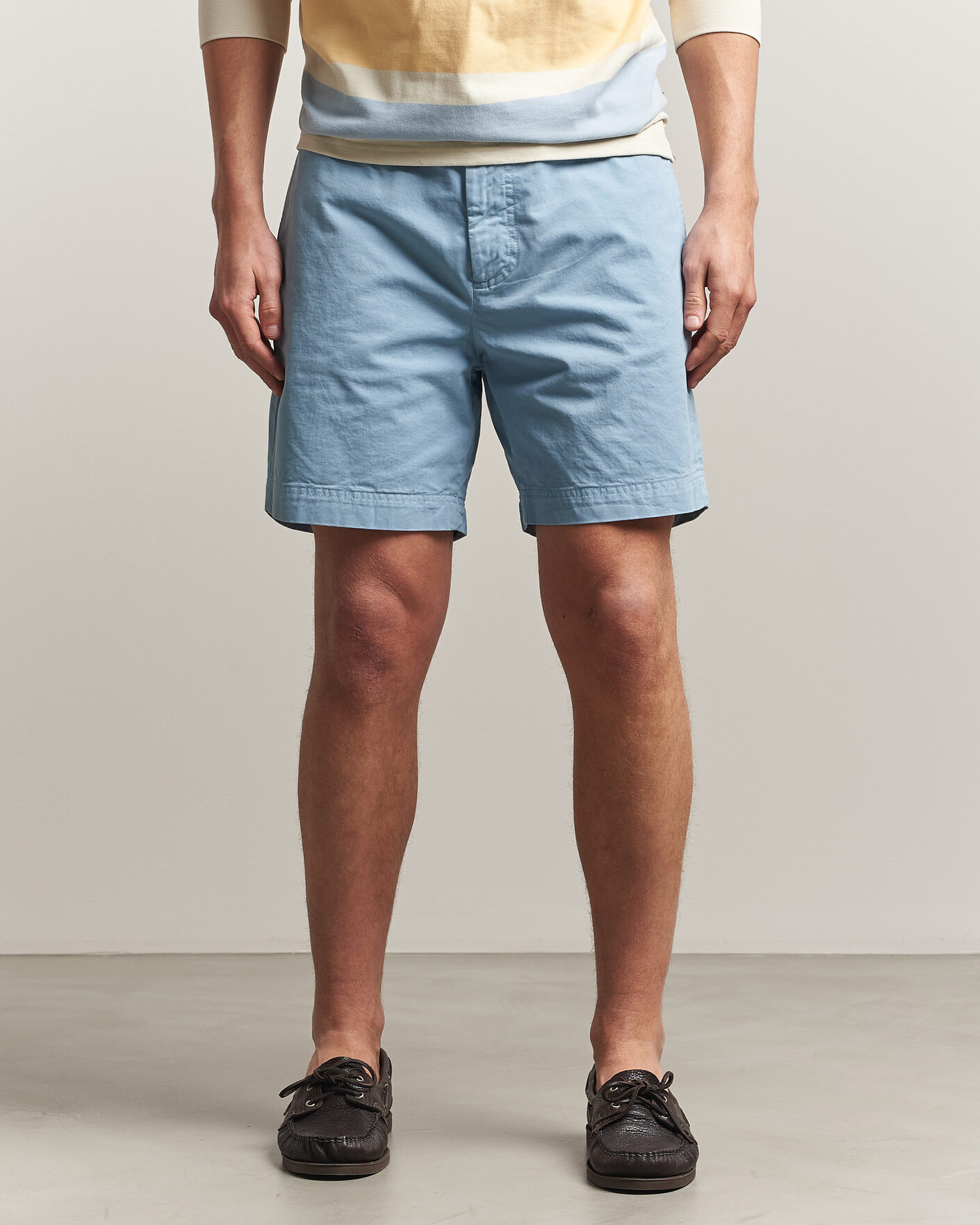 Herre | Shorts | Morris | Original Chinos Shorts Light Blue