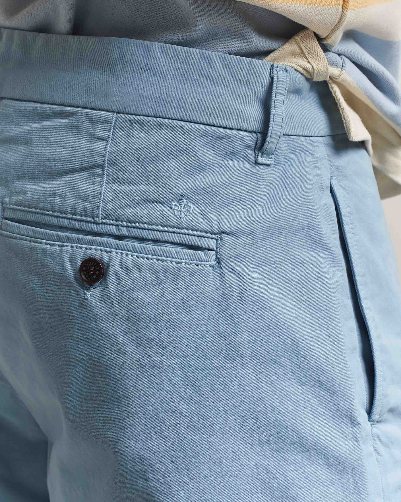 Herre | Shorts | Morris | Original Chinos Shorts Light Blue