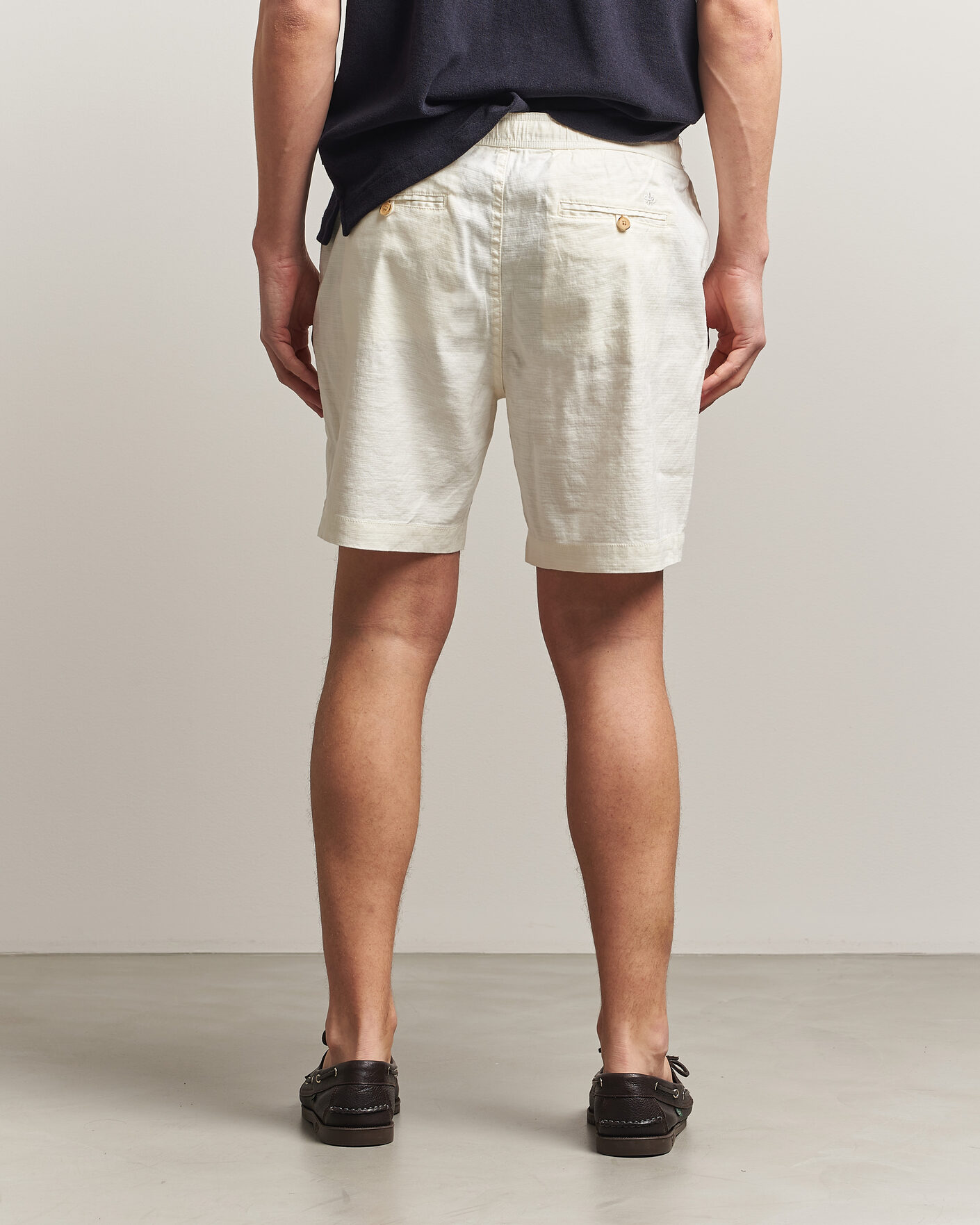 Herre | Shorts | Morris | Fenix Linen Shorts Off White