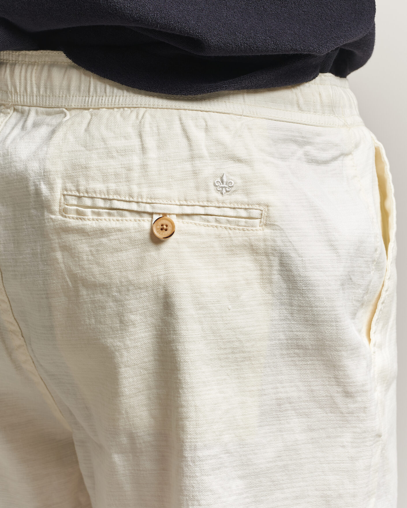 Herre | Shorts | Morris | Fenix Linen Shorts Off White