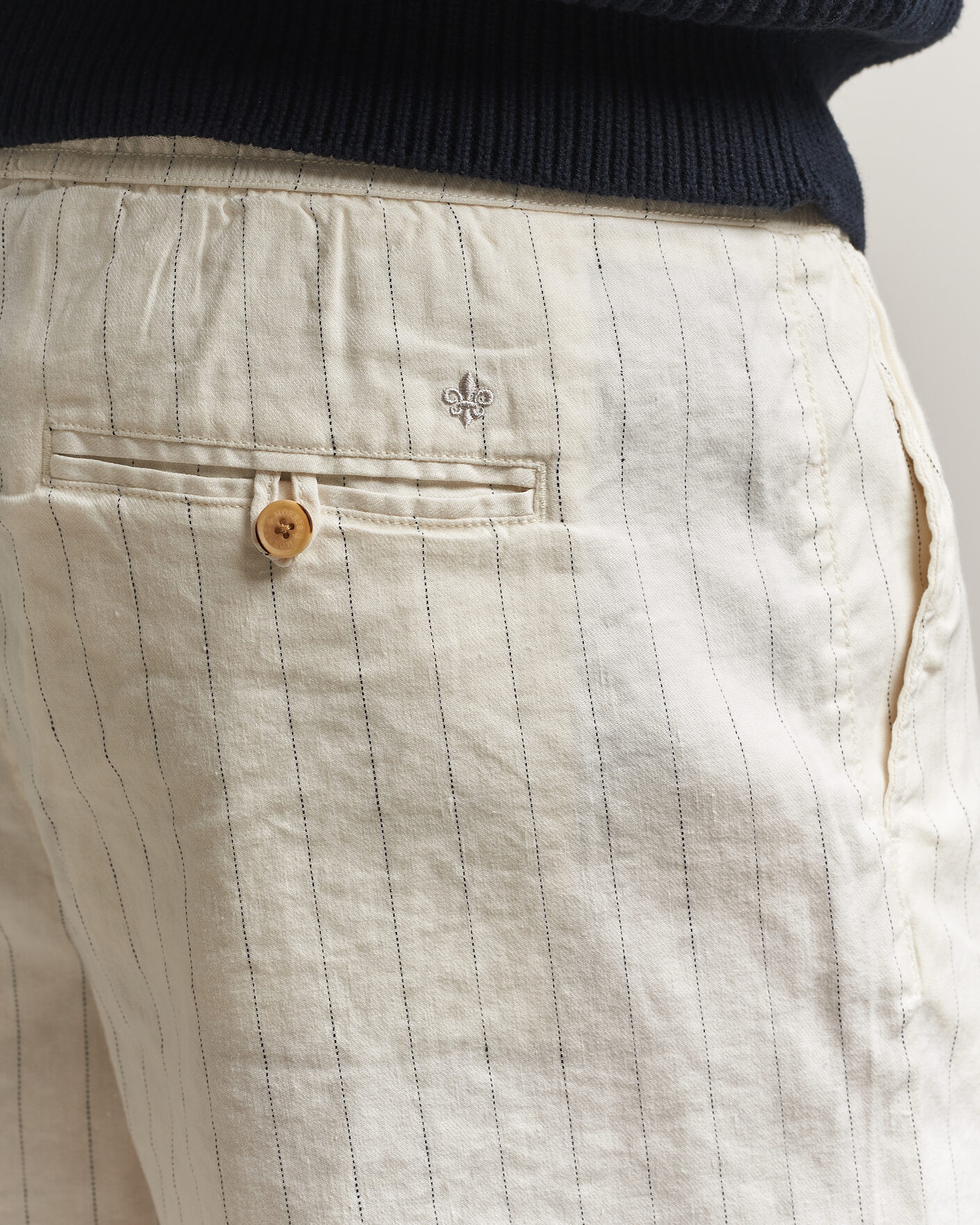 Herre | Shorts | Morris | Fenix Linen Shorts Beige