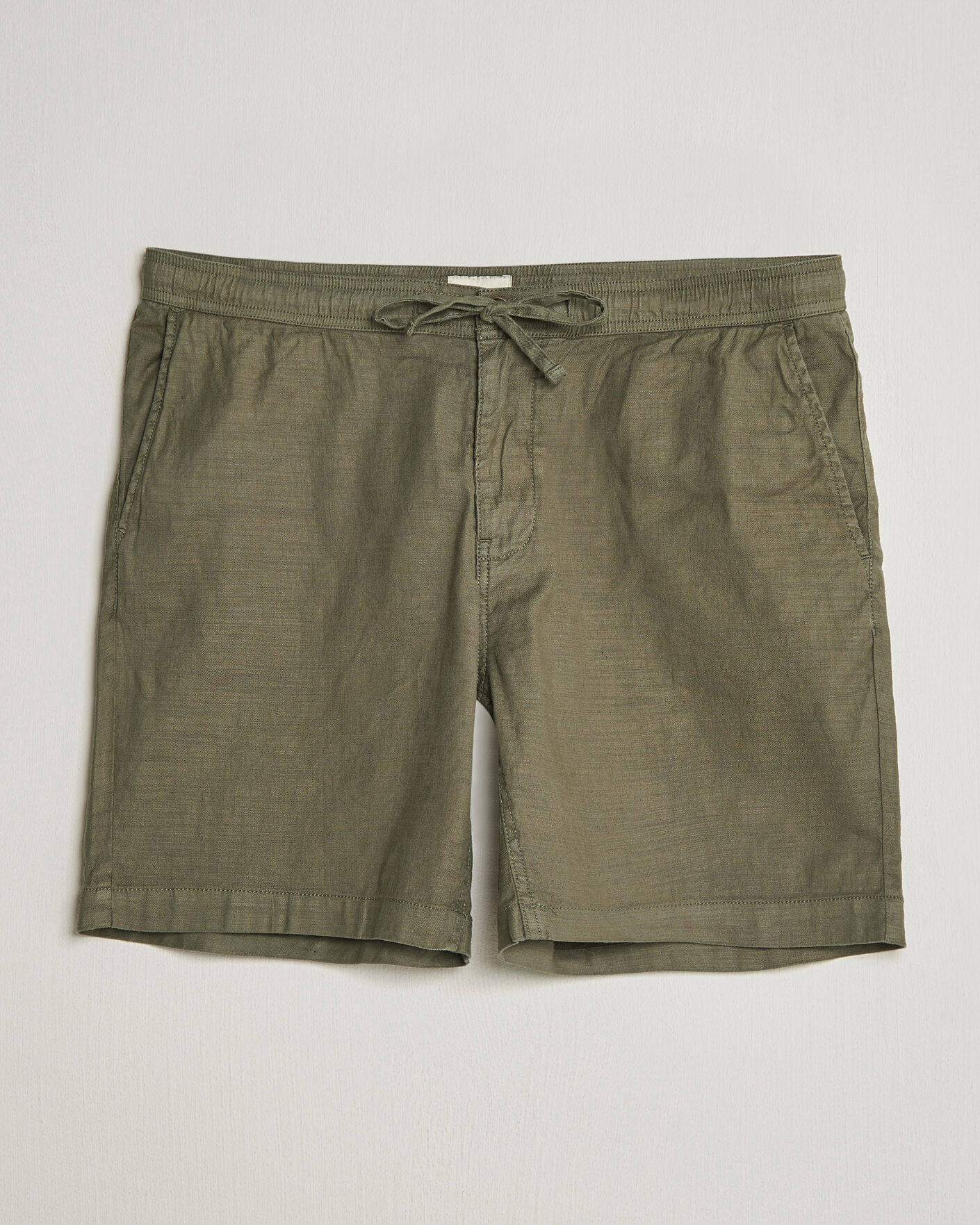 Herre | Shorts | Morris | Fenix Linen Shorts Olive