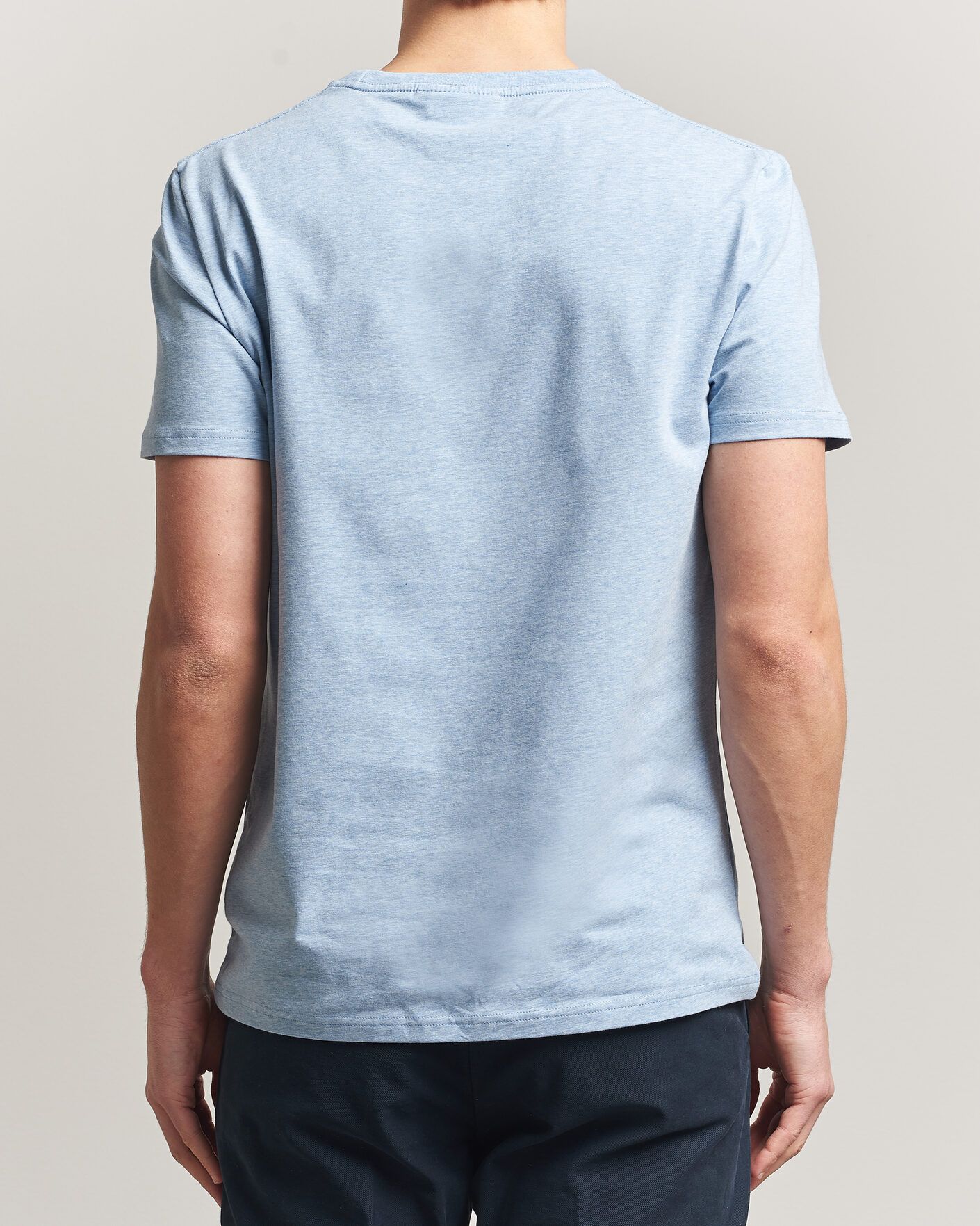 Herre | T-Shirts | Morris | James T-Shirt Light Blue