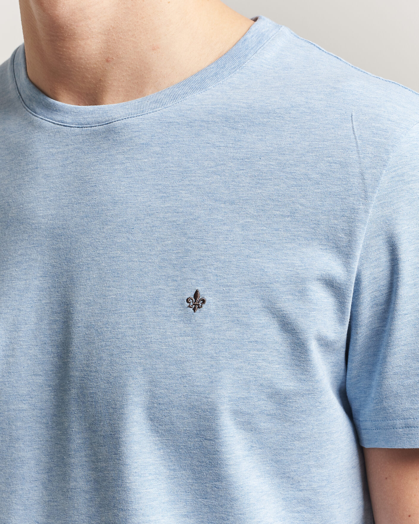 Herre | T-Shirts | Morris | James T-Shirt Light Blue