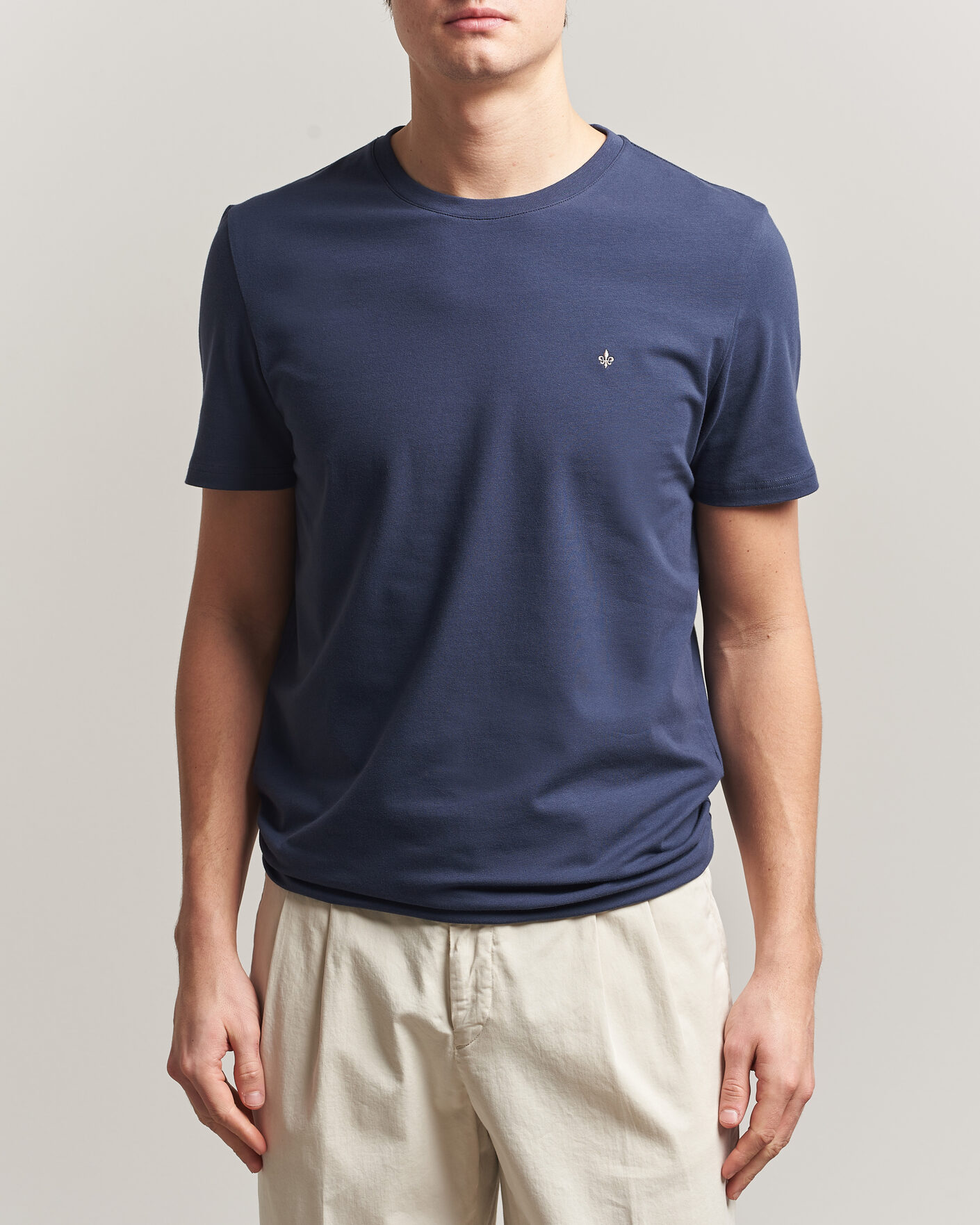 Herre | T-Shirts | Morris | James T-Shirt Navy