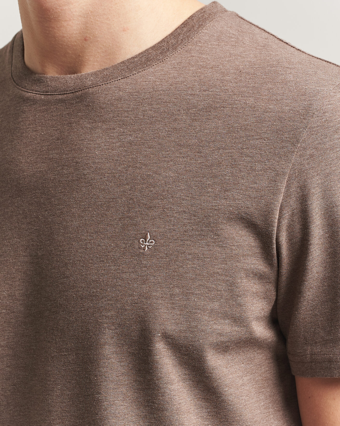 Herre | T-Shirts | Morris | James T-Shirt Brown