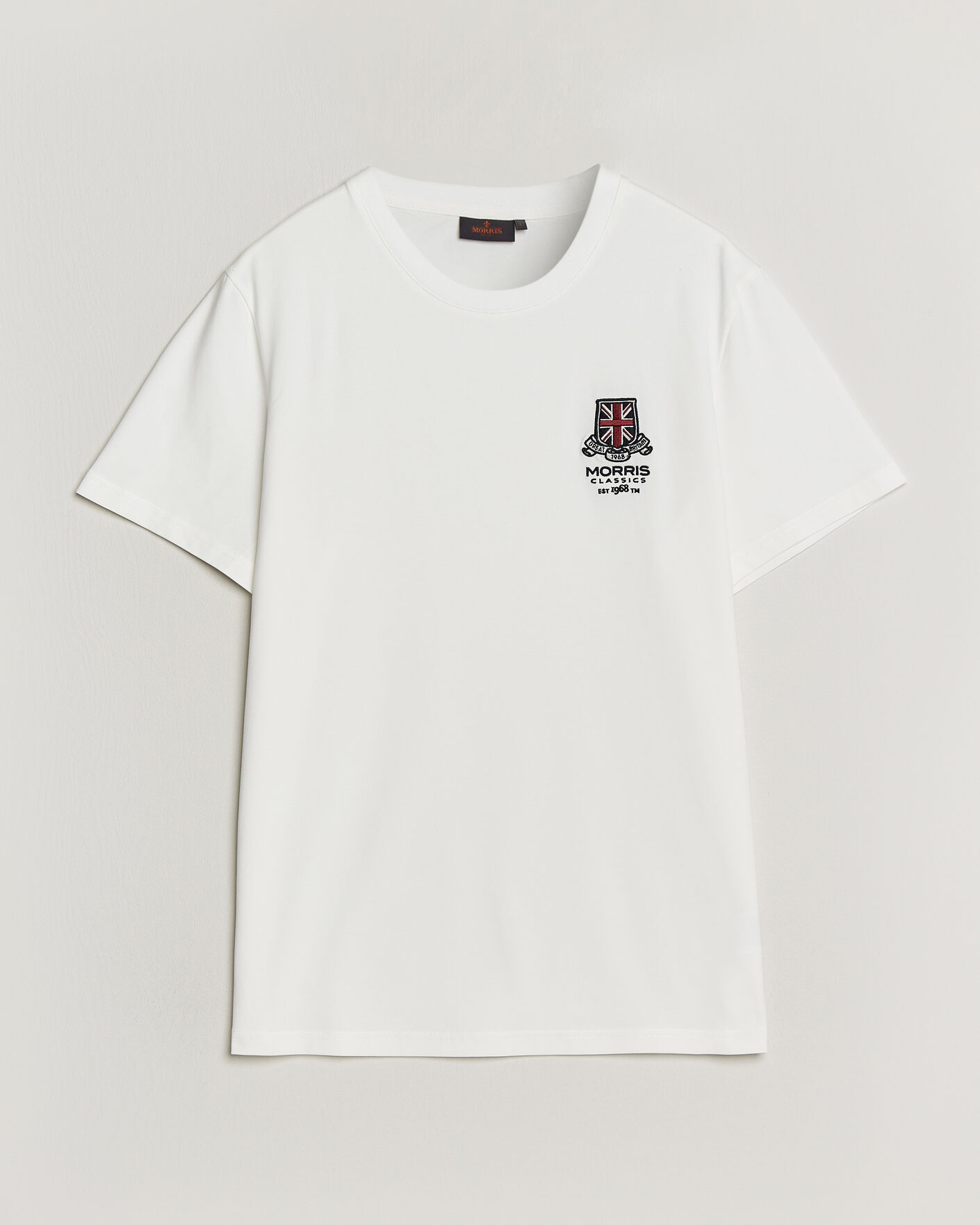 Herre | T-Shirts | Morris | Barton T-Shirt Off White