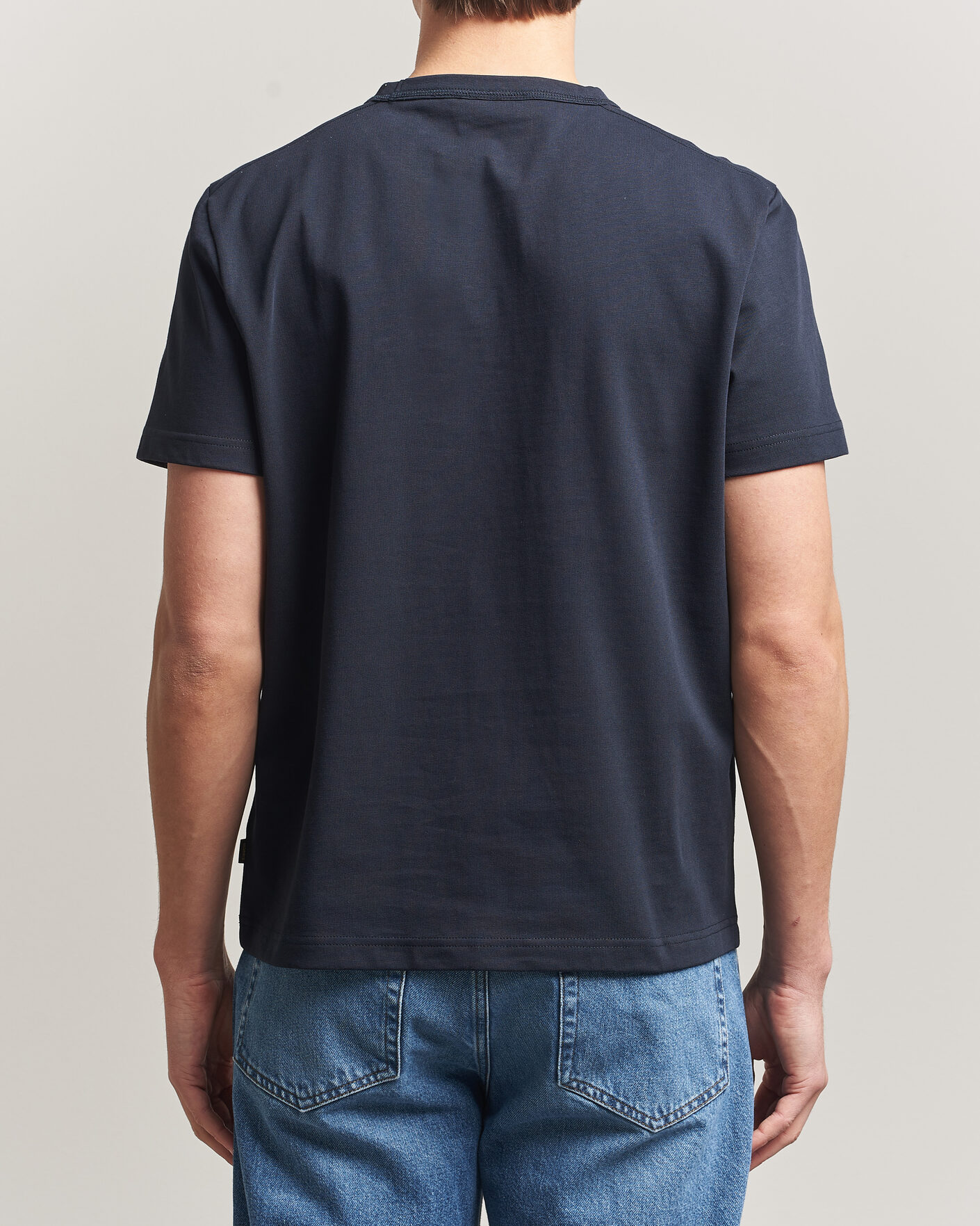 Herre | T-Shirts | Morris | Brian T-Shirt Navy