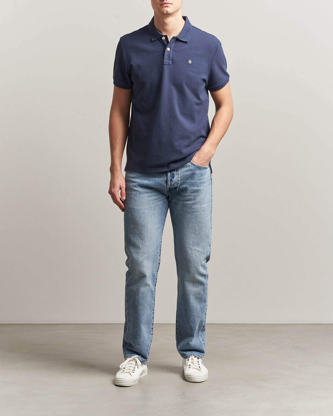 Herre | Pikéer | Morris | New Pique Dark Blue