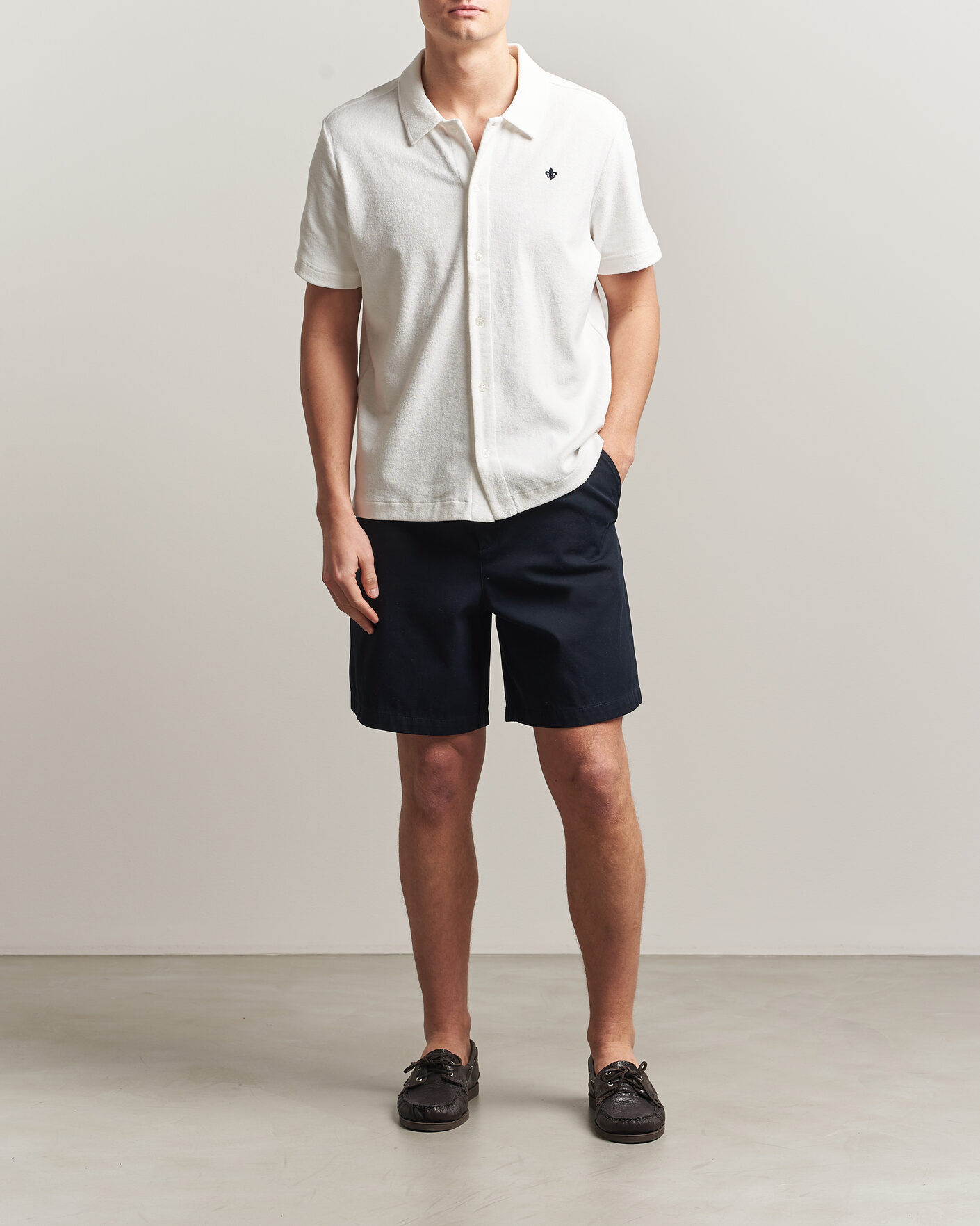 Herre | Pikéer | Morris | Lily Terry Shirt Off White