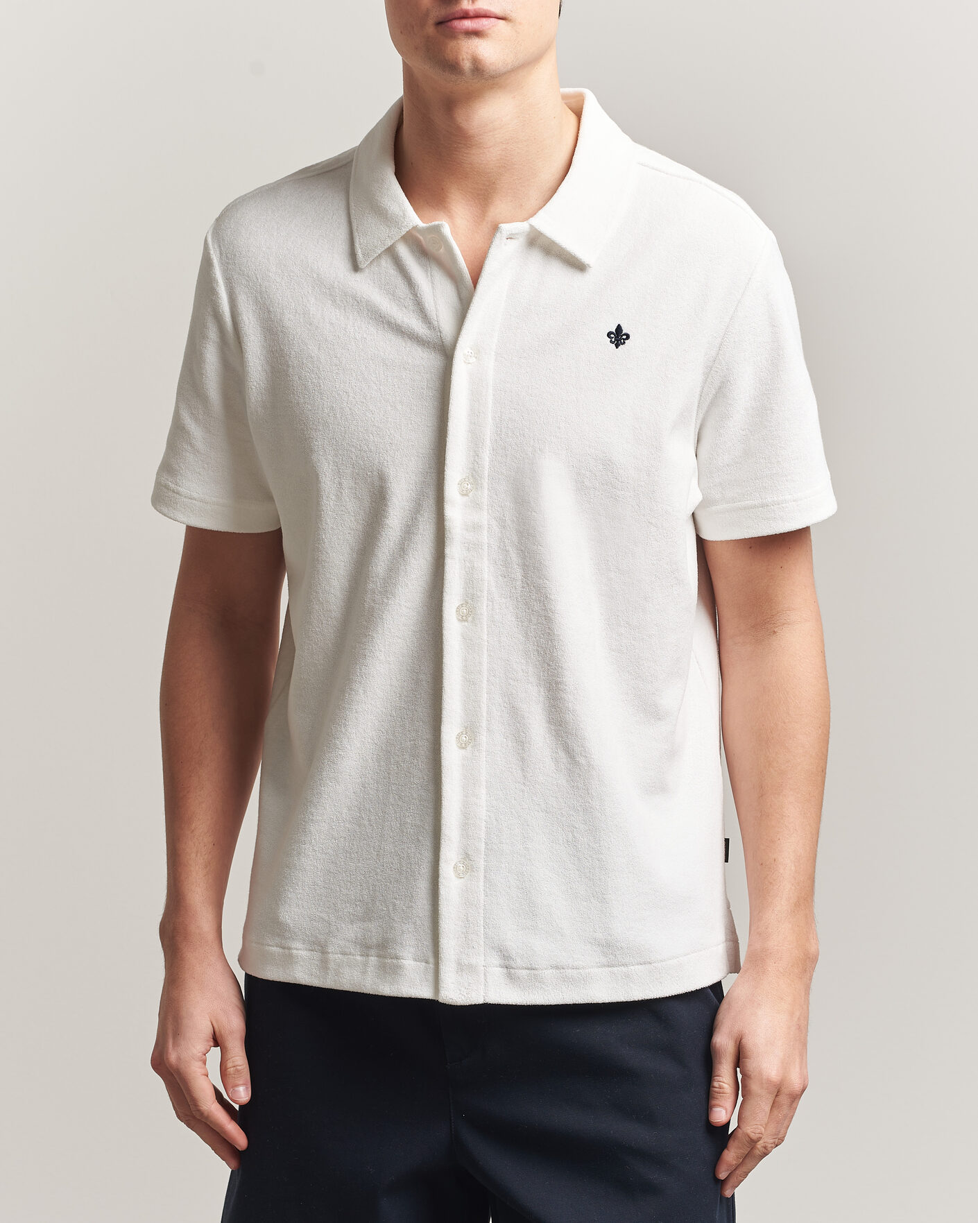 Herre | Pikéer | Morris | Lily Terry Shirt Off White